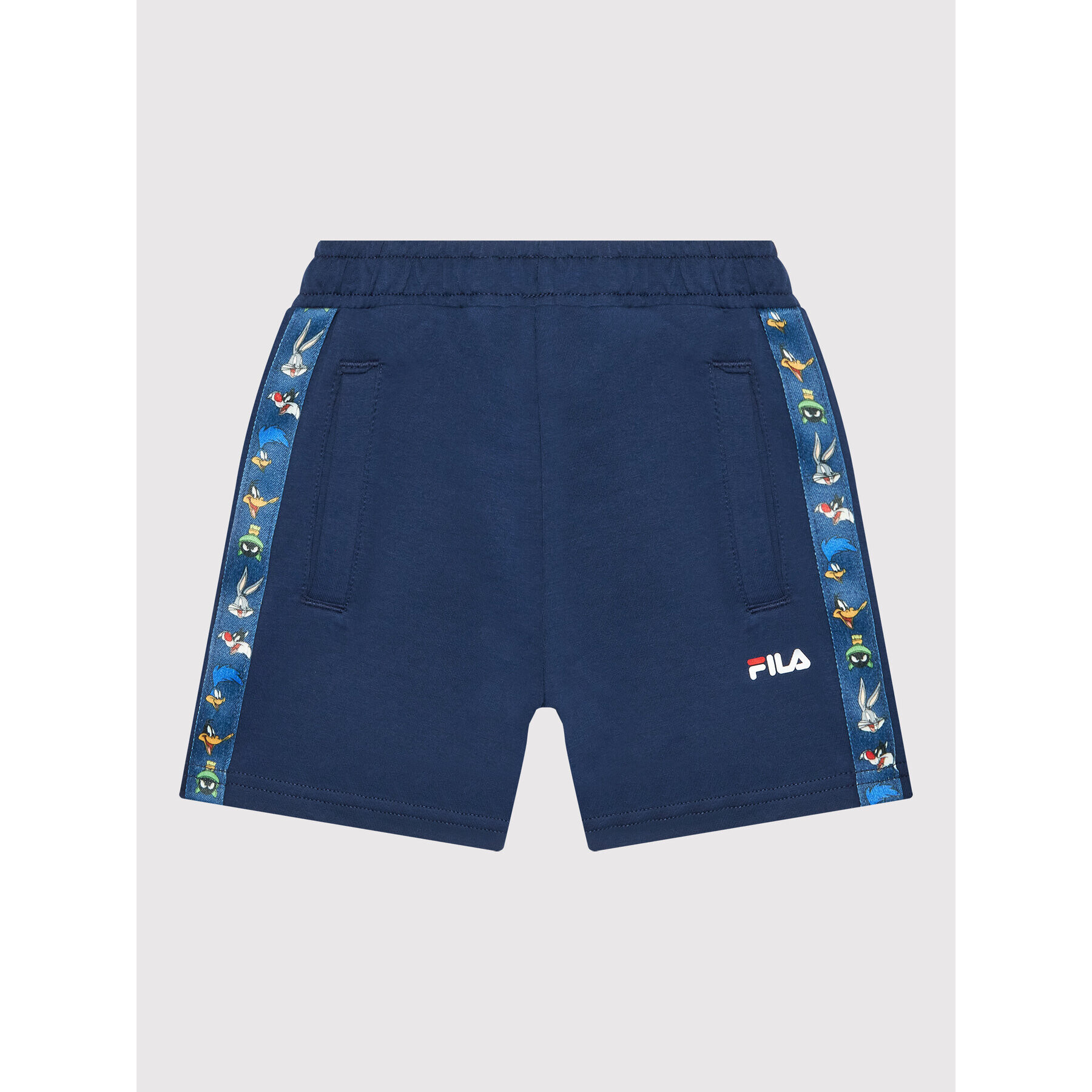 Fila Športové kraťasy Leimbach FAK0045 Tmavomodrá Regular Fit - Pepit.sk