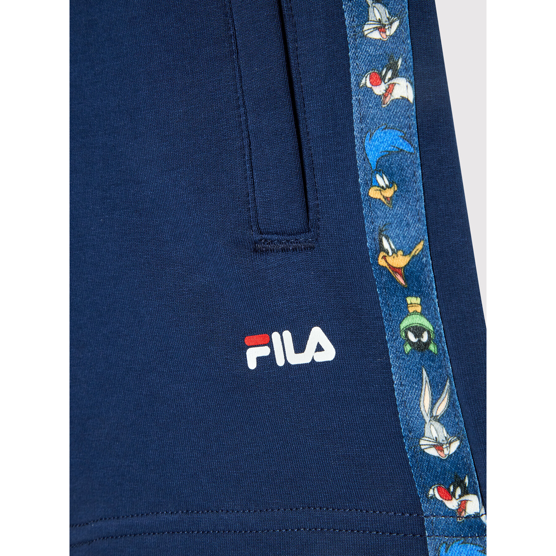 Fila Športové kraťasy Leimbach FAK0045 Tmavomodrá Regular Fit - Pepit.sk