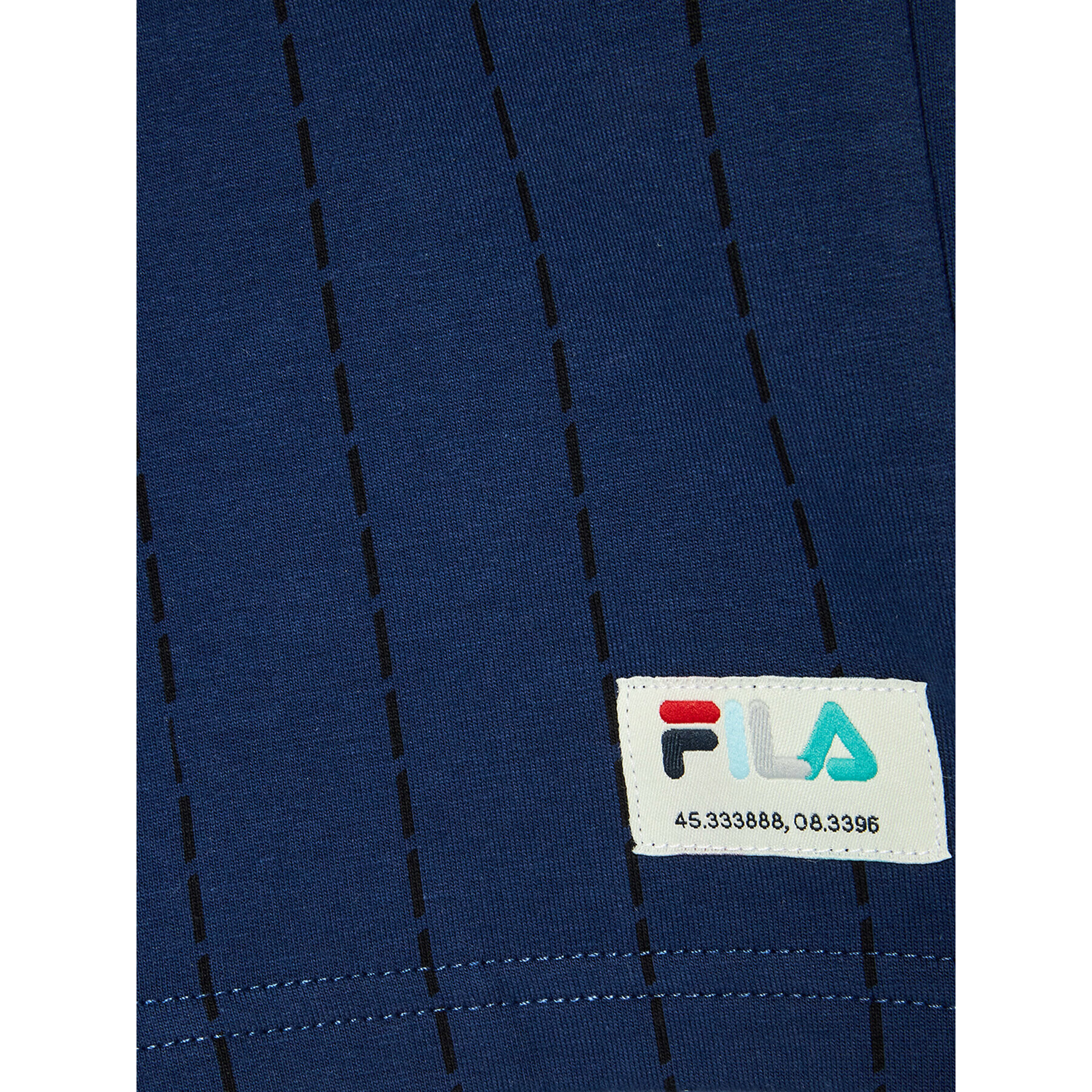 Fila Športové kraťasy Tesfeld Aop FAT0055 Tmavomodrá Regular Fit - Pepit.sk