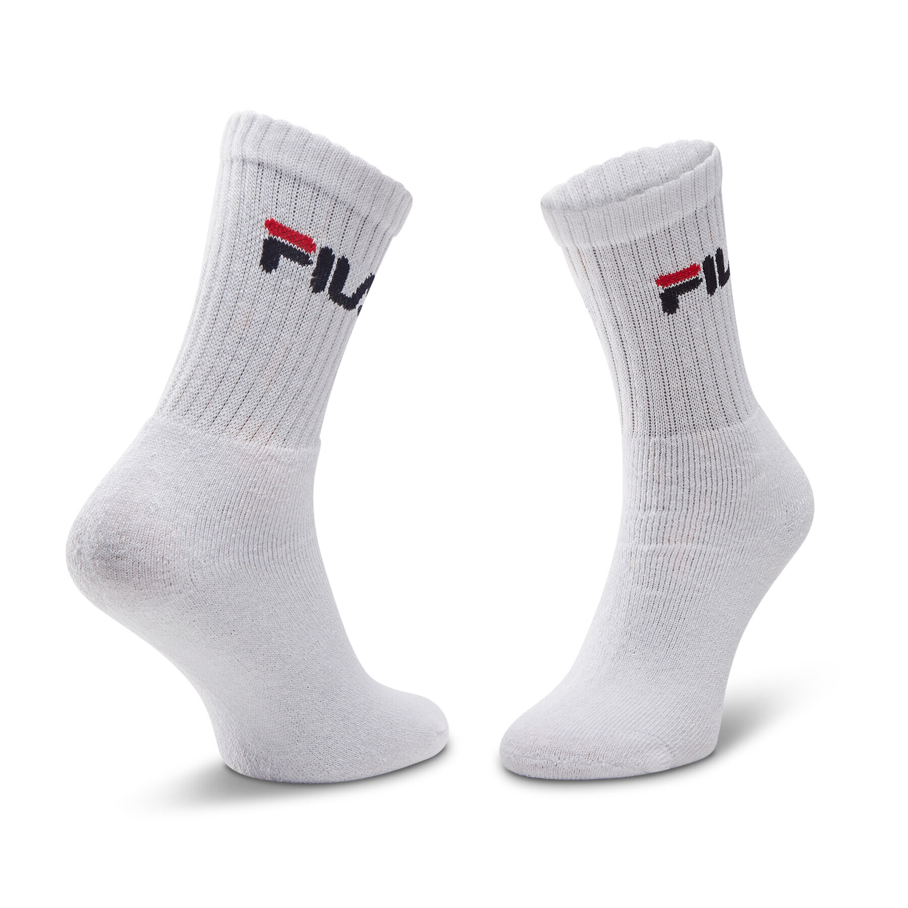 Fila Súprava 3 párov vysokých ponožiek unisex F9505 Sivá - Pepit.sk