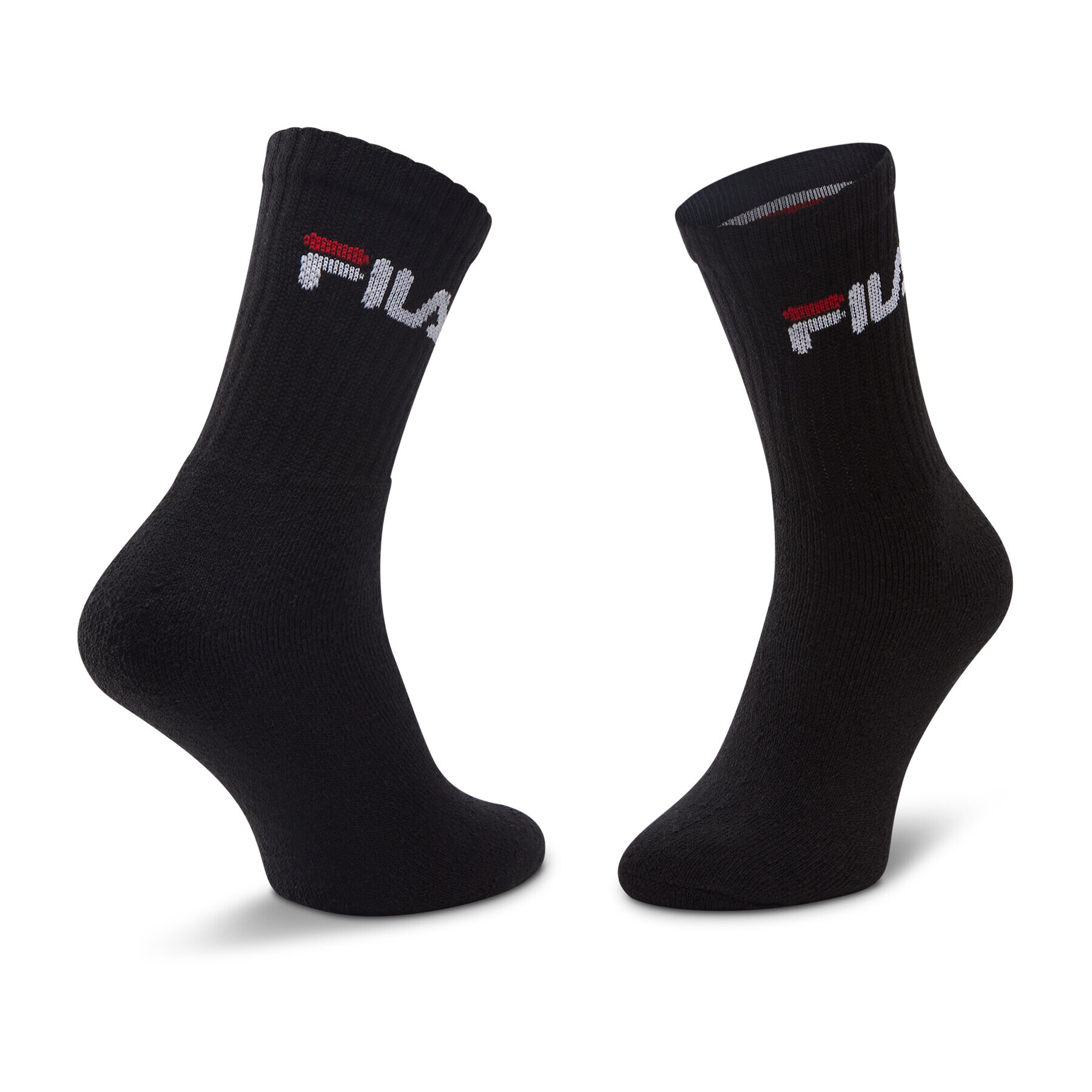 Fila Súprava 3 párov vysokých ponožiek unisex F9505 Sivá - Pepit.sk