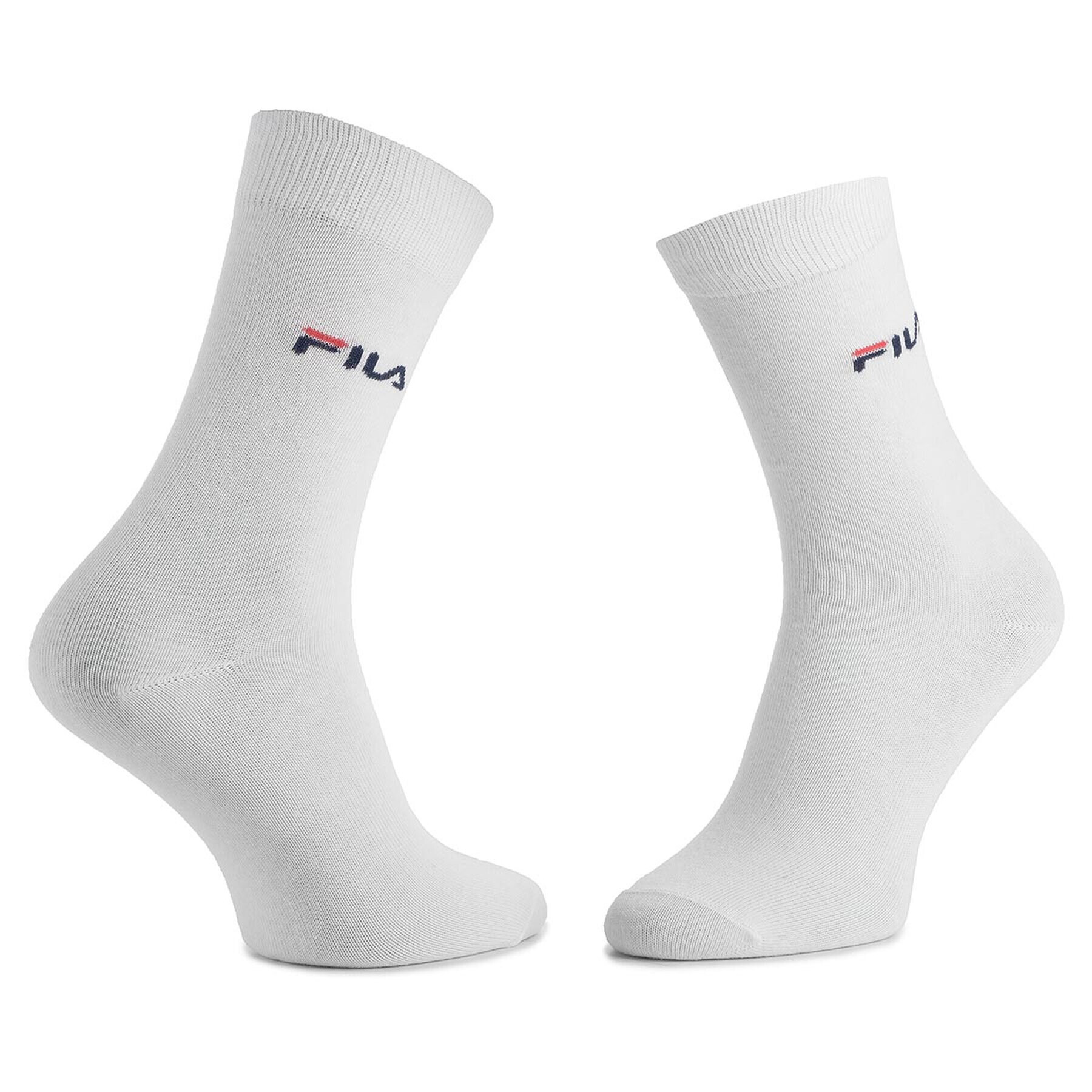 Fila Súprava 3 párov vysokých ponožiek unisex F9630 Biela - Pepit.sk