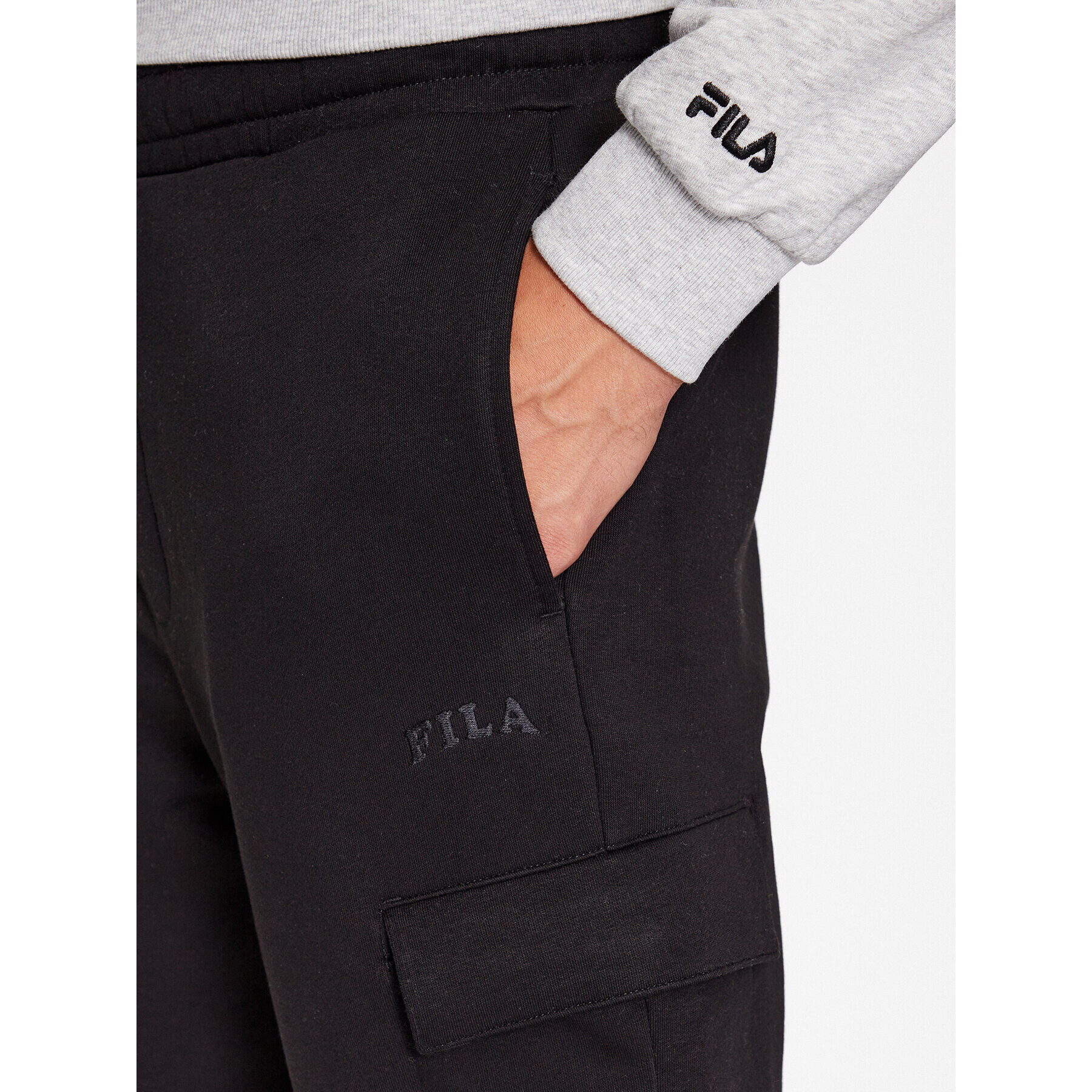 Fila Teplákové nohavice FAM0548 Čierna Regular Fit - Pepit.sk