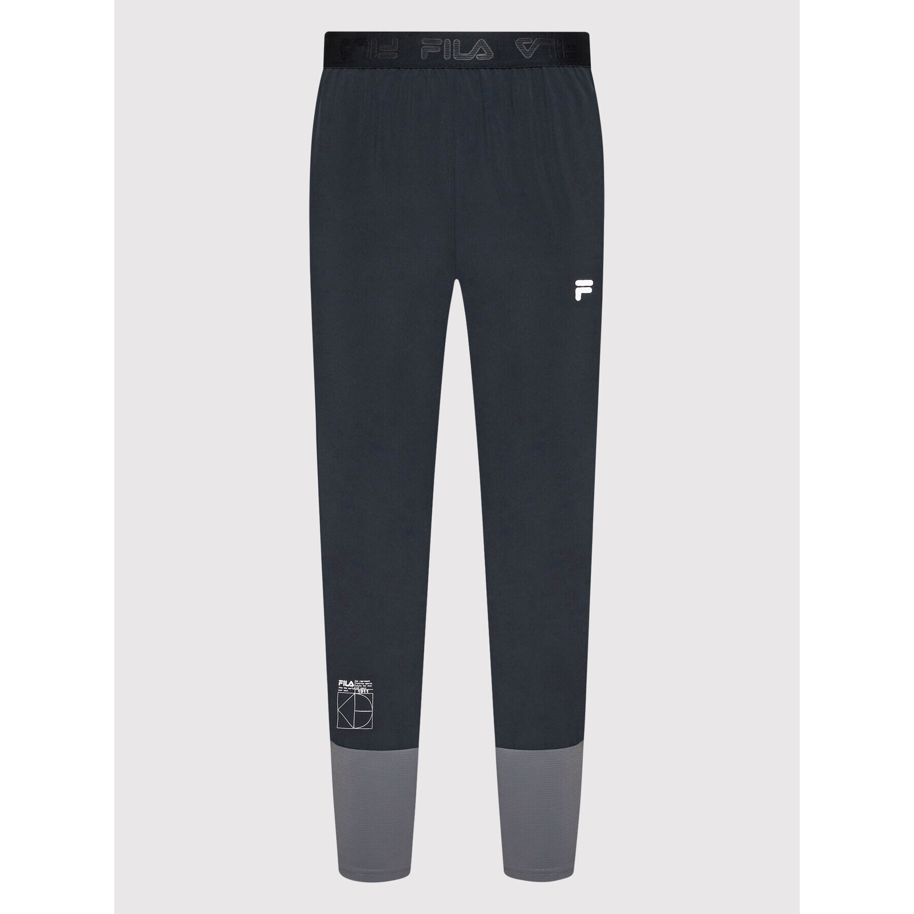 Fila Teplákové nohavice Rossano FAM0066 Čierna Regular Fit - Pepit.sk