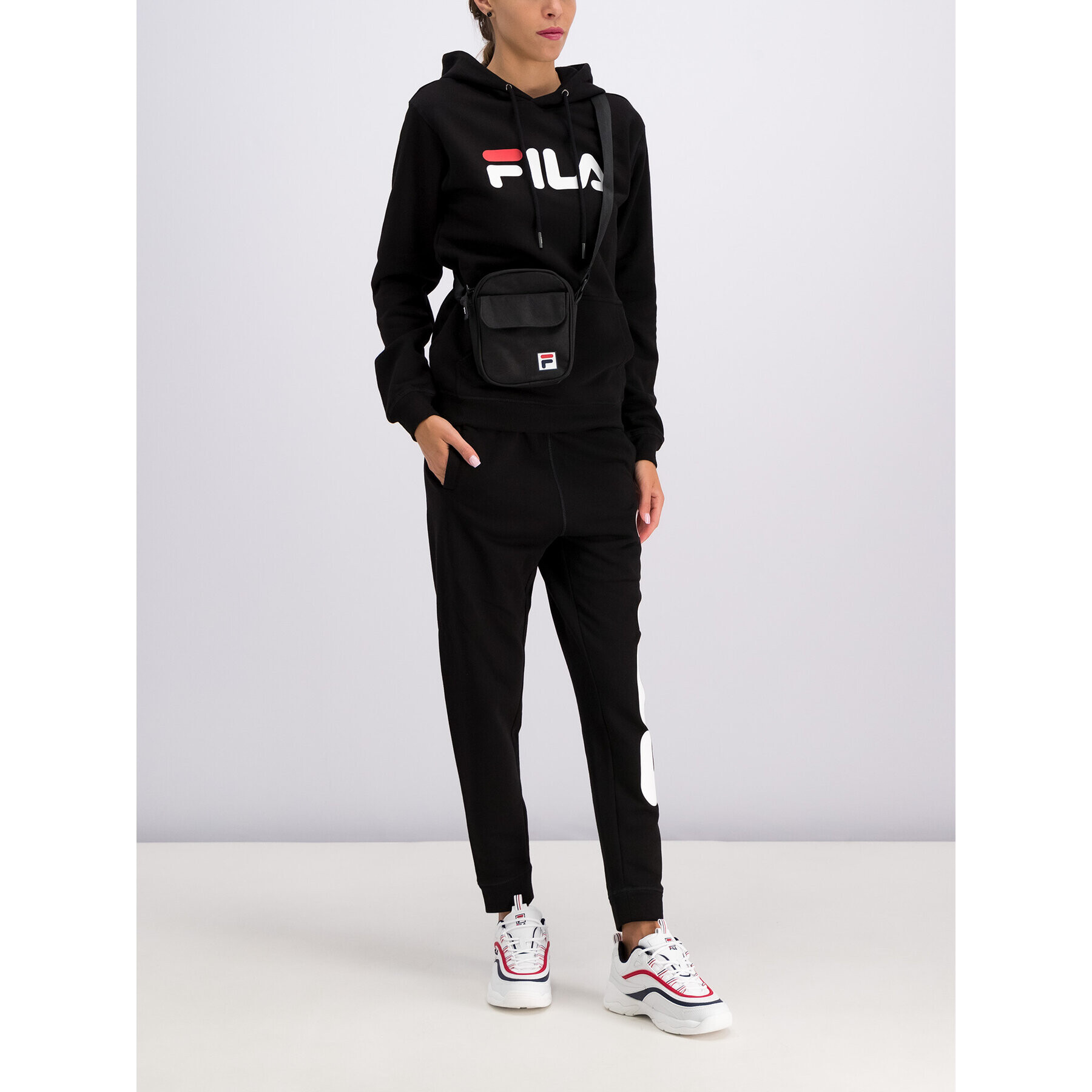 Fila Teplákové nohavice Unisex Classic Pure 681094 Čierna Regular Fit - Pepit.sk