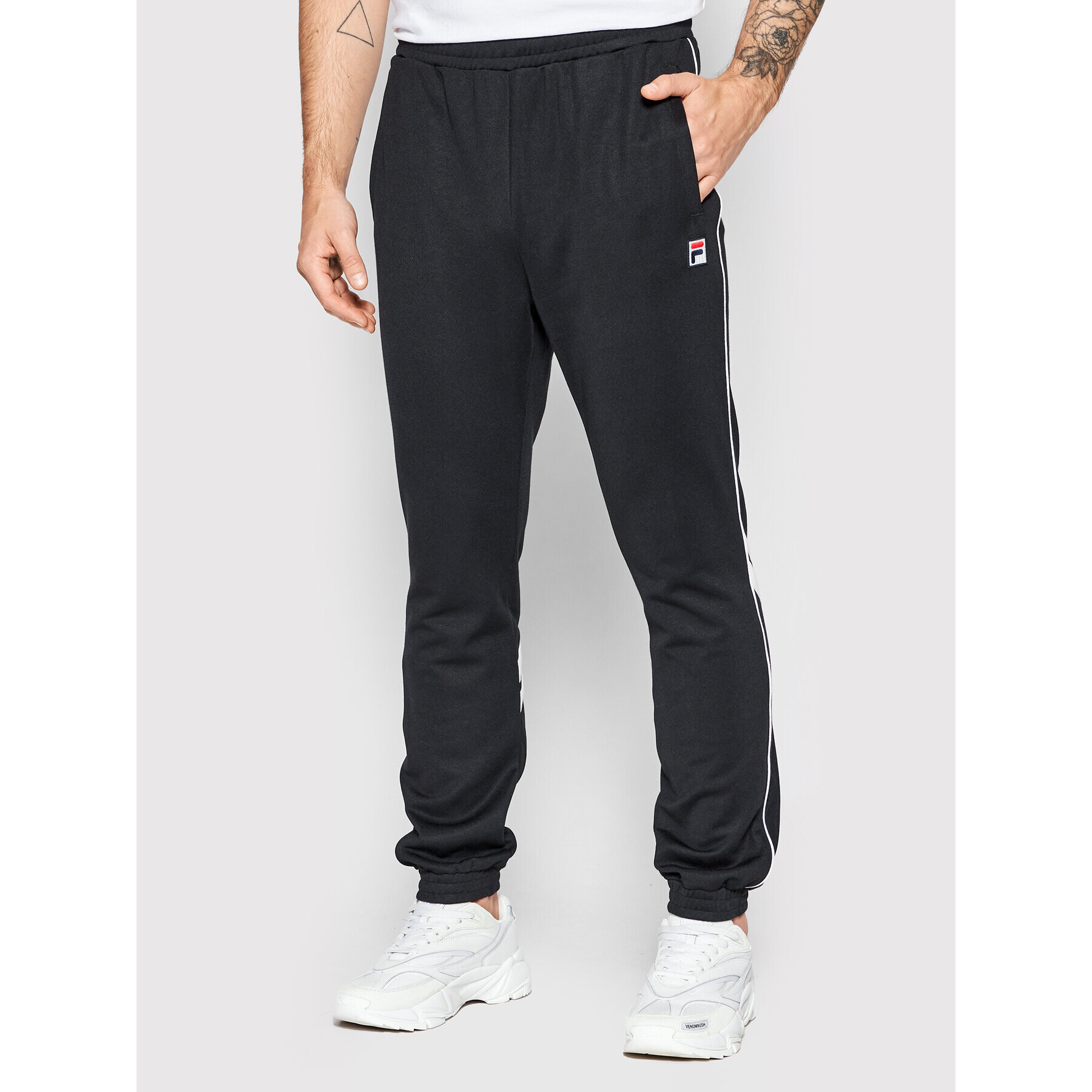 Fila Teplákové nohavice Zvolen FAM0087 Čierna Regular Fit - Pepit.sk