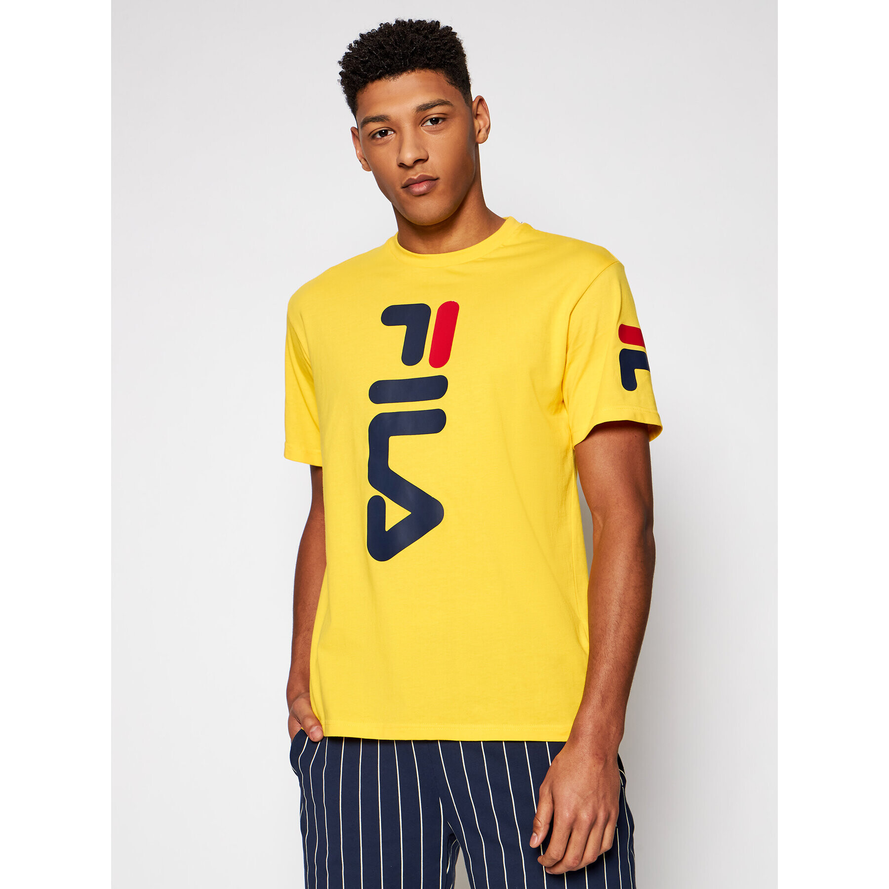 Fila Tričko Allan 688463 Žltá Regular Fit - Pepit.sk