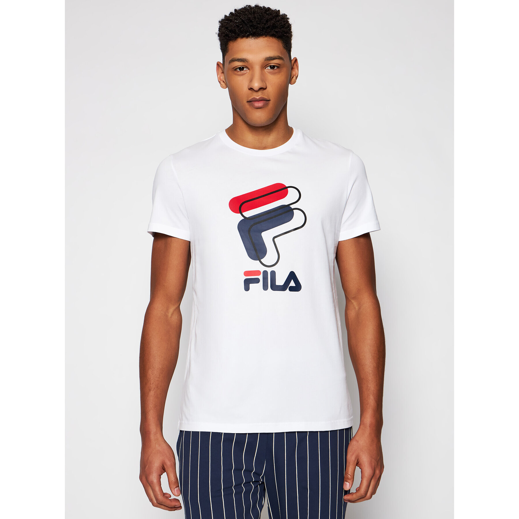 Fila Tričko Amparo 688464 Biela Regular Fit - Pepit.sk