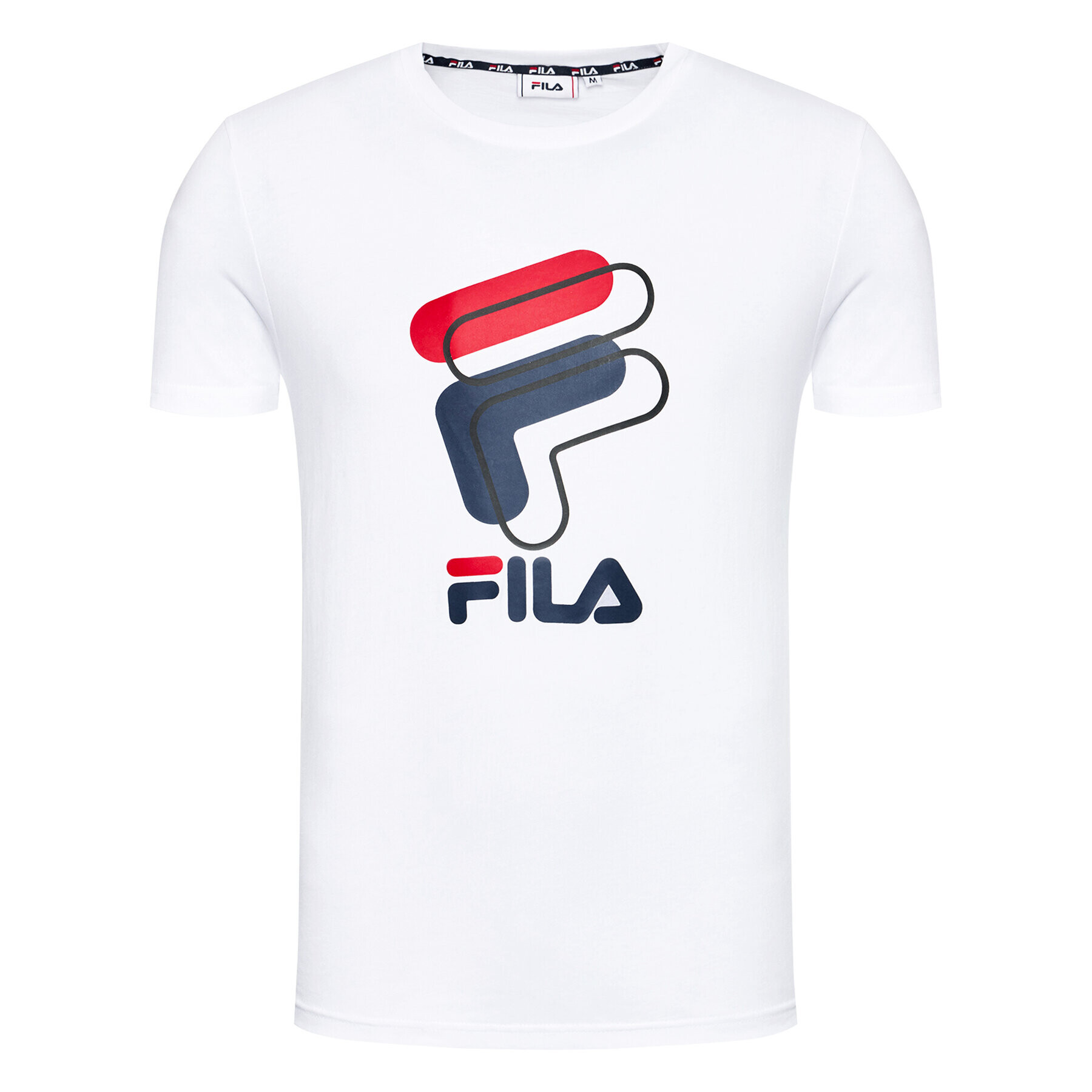 Fila Tričko Amparo 688464 Biela Regular Fit - Pepit.sk