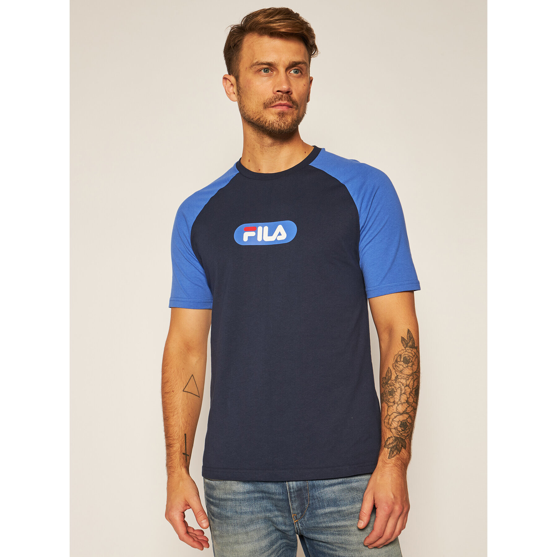 Fila Tričko Bane Ragnal 687962 Tmavomodrá Regular Fit - Pepit.sk