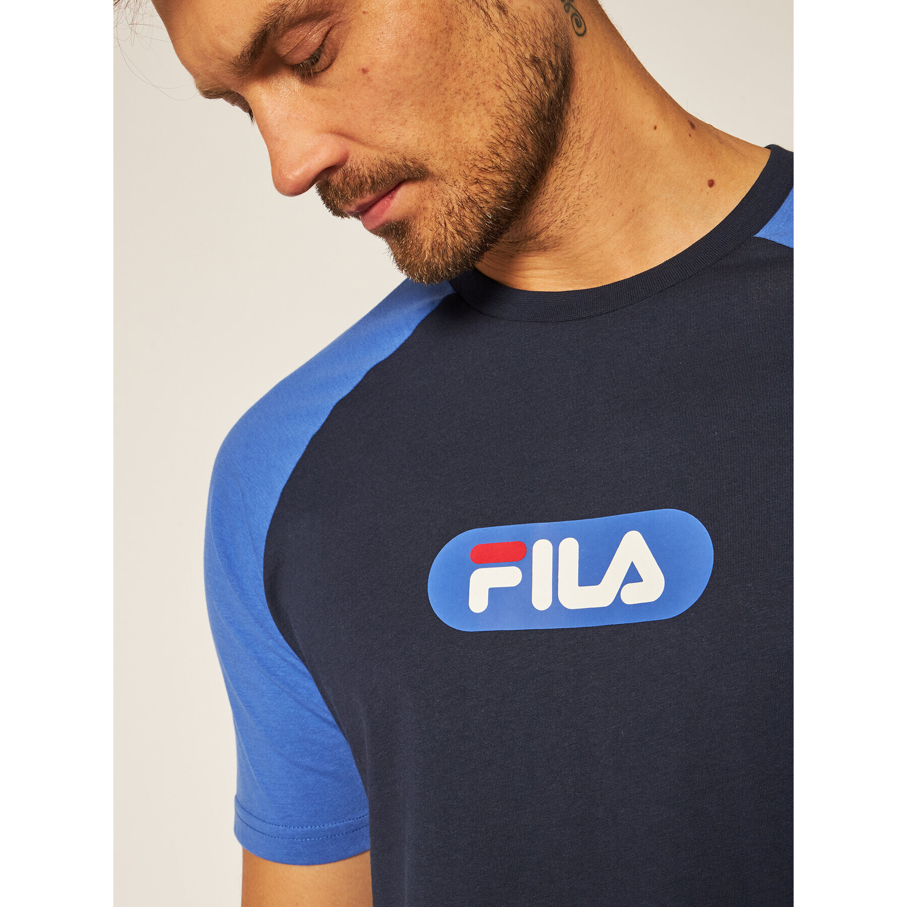 Fila Tričko Bane Ragnal 687962 Tmavomodrá Regular Fit - Pepit.sk