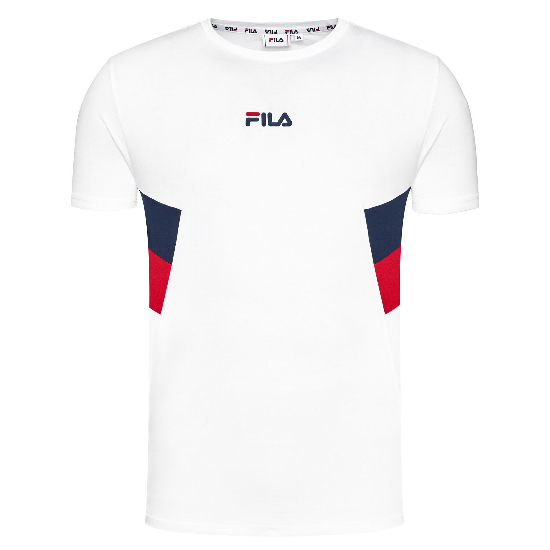 Fila Tričko Barry Tee 687482 Biela Regular Fit - Pepit.sk