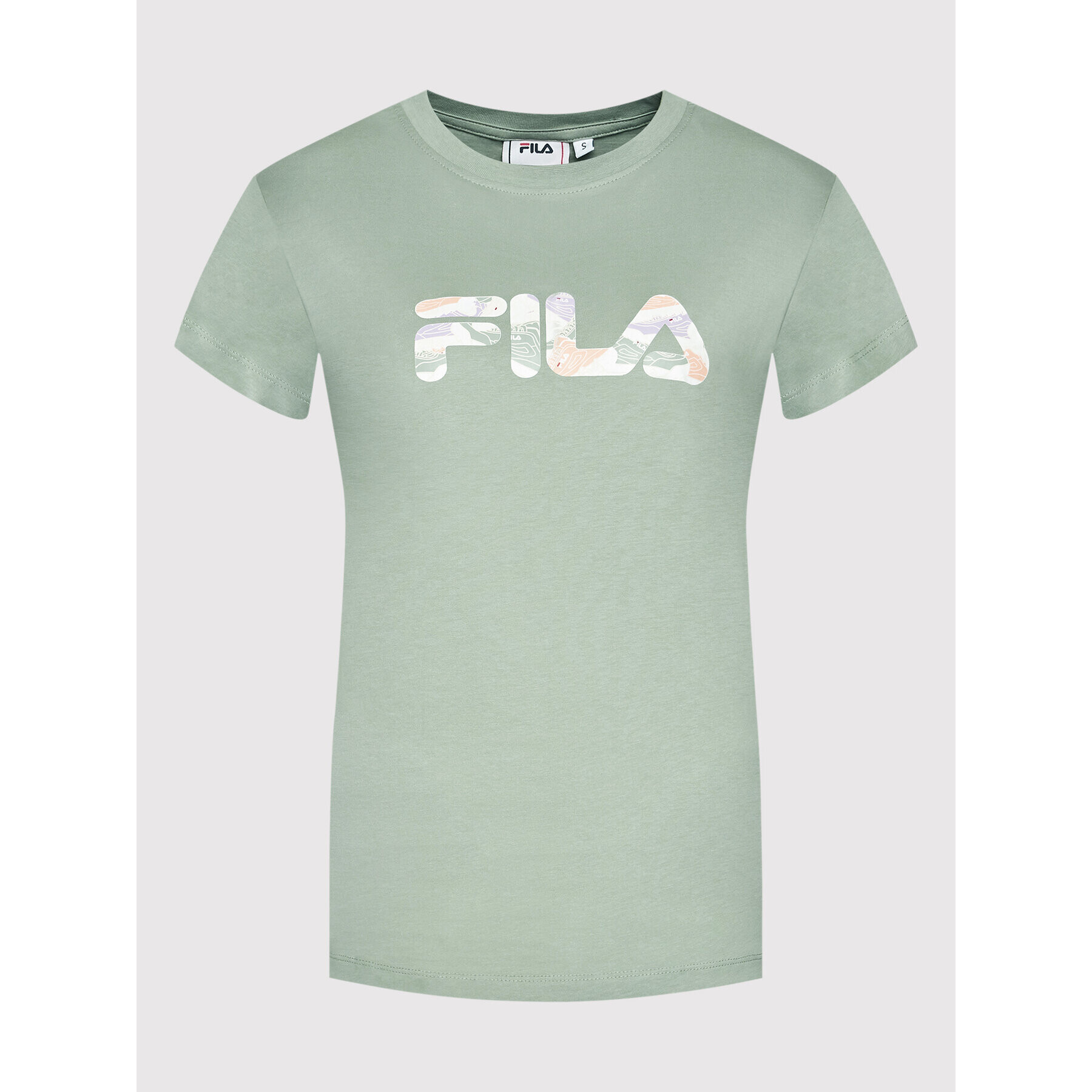 Fila Tričko Basco FAW0098 Zelená Regular Fit - Pepit.sk