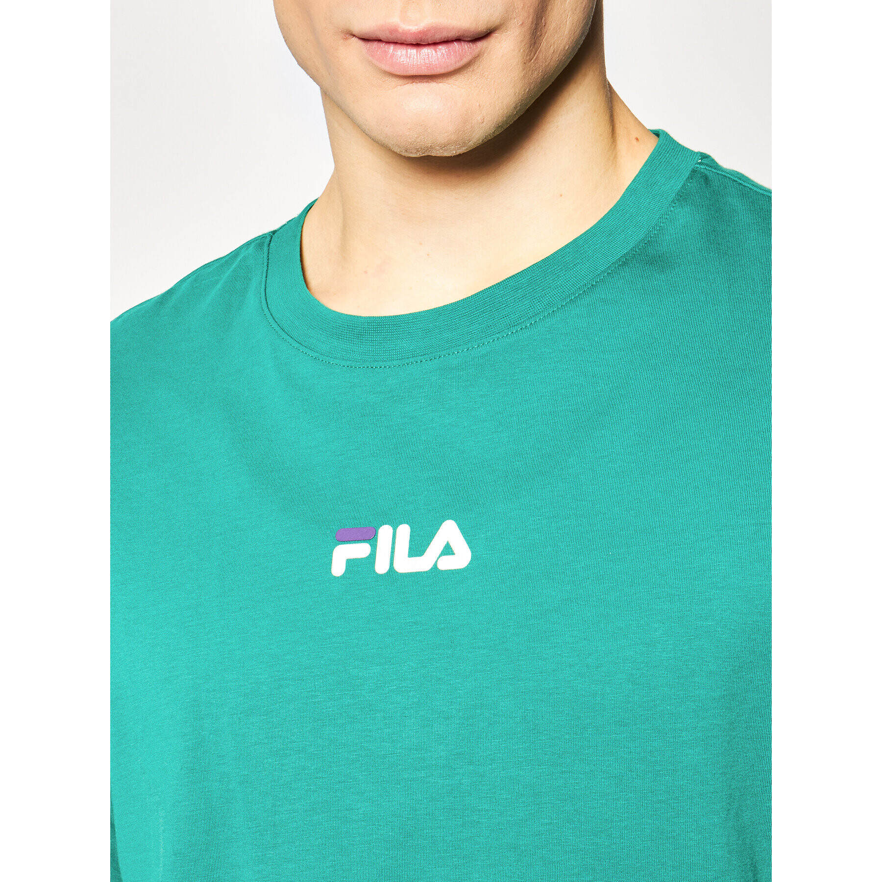 Fila Tričko Bender 687484 Zelená Regular Fit - Pepit.sk