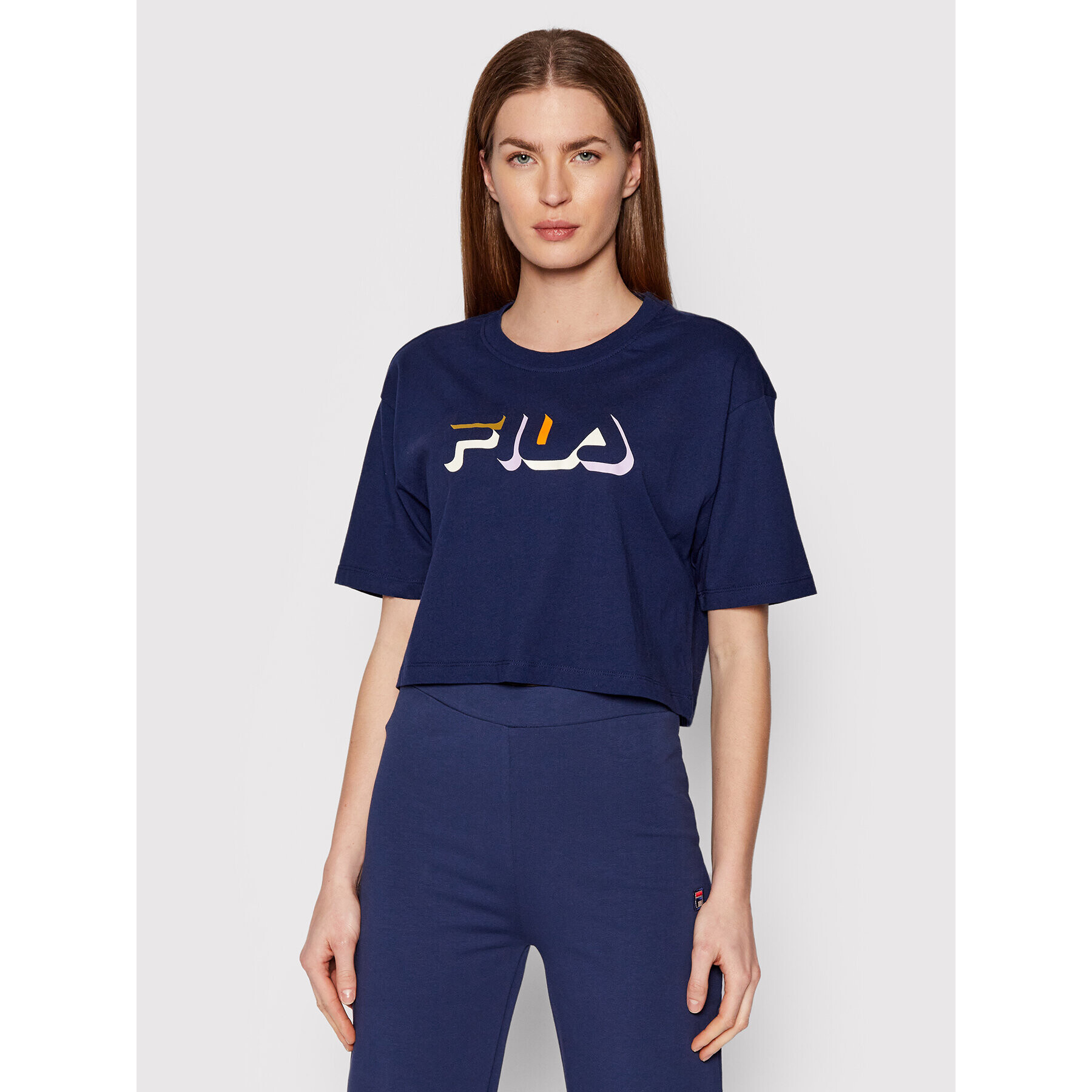 Fila Tričko Boituva 768497 Tmavomodrá Relaxed Fit - Pepit.sk