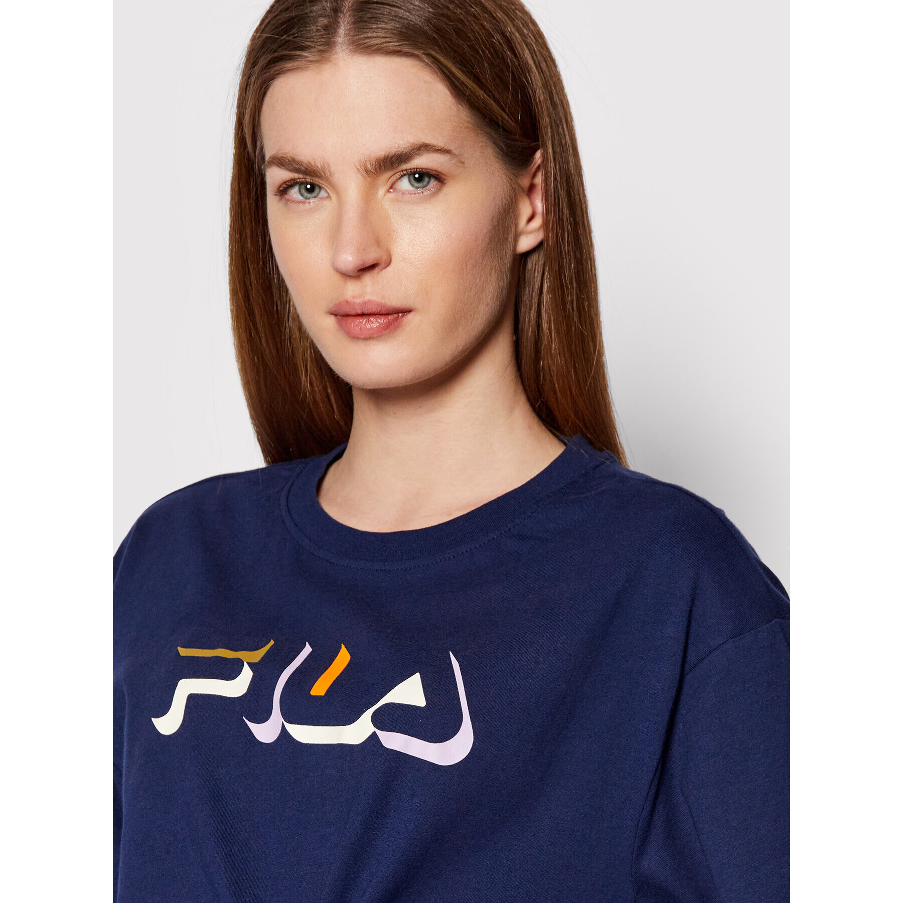 Fila Tričko Boituva 768497 Tmavomodrá Relaxed Fit - Pepit.sk