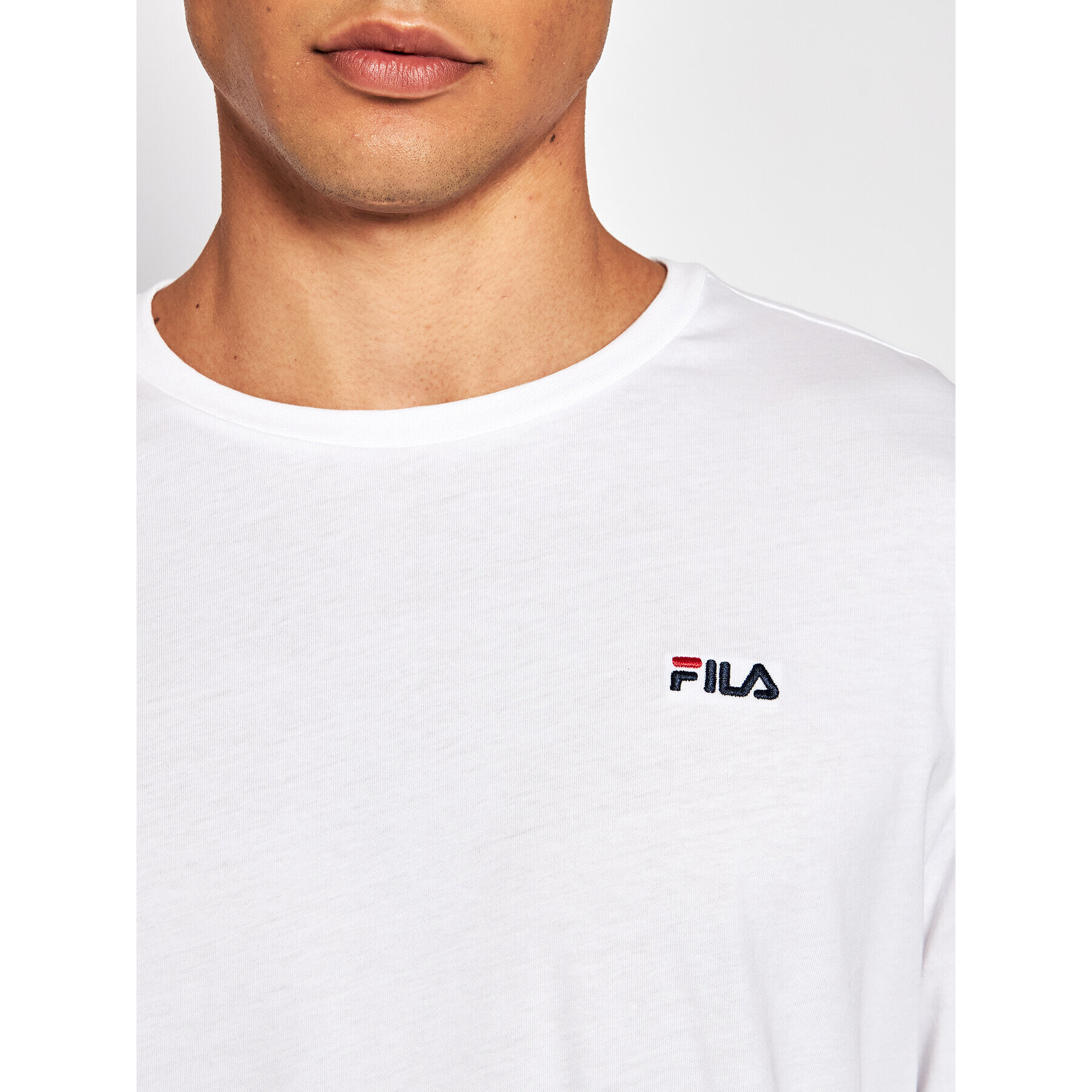 Fila Tričko Edgar 689111 Biela Regular Fit - Pepit.sk