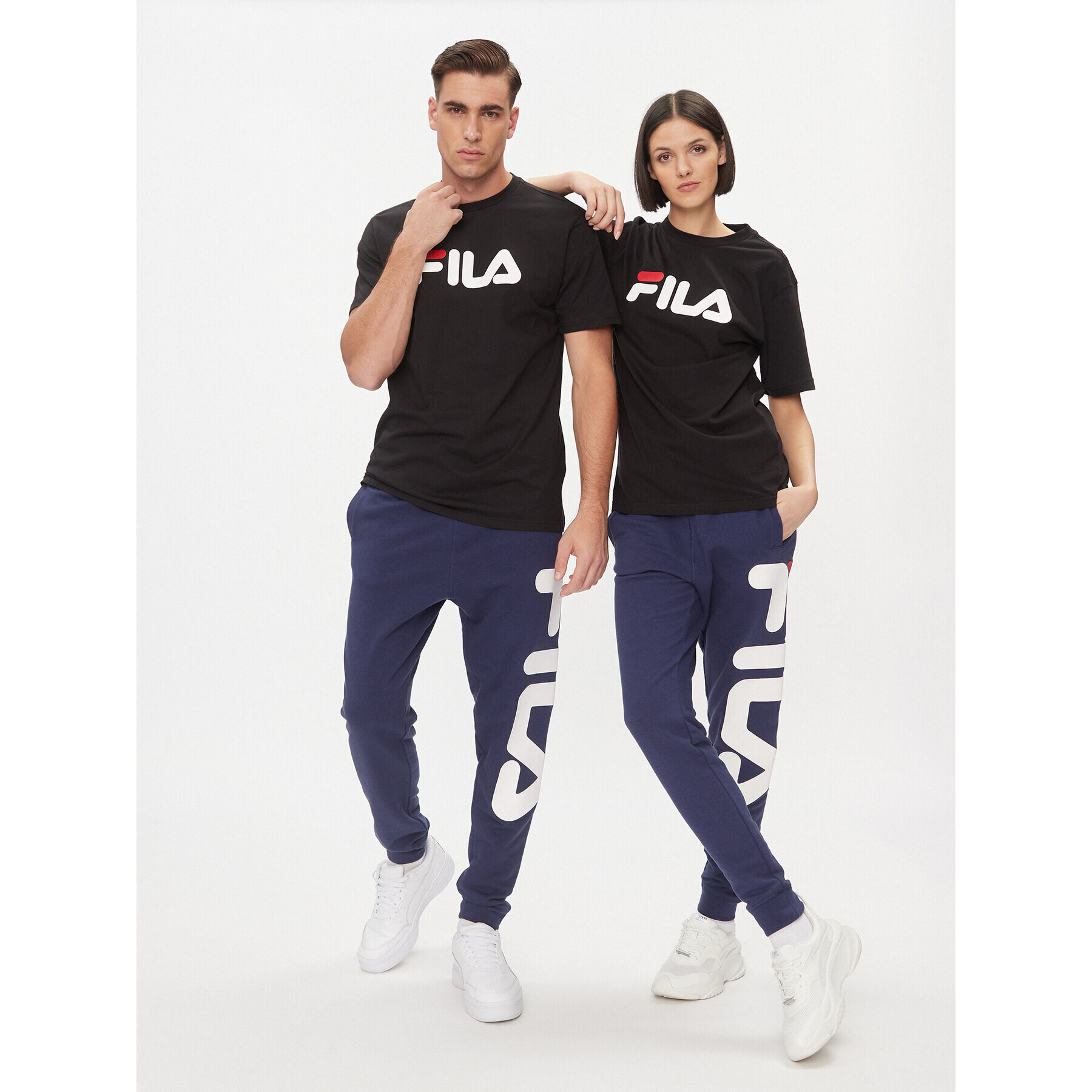 Fila Tričko FAU0067 Čierna Regular Fit - Pepit.sk