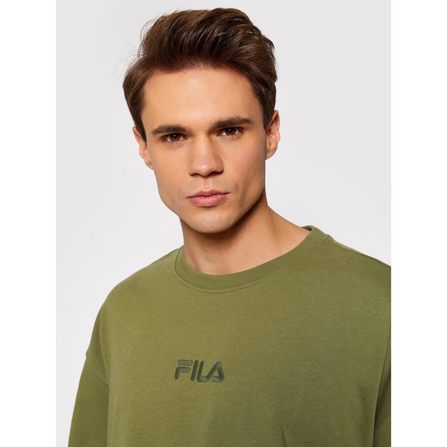 Fila Tričko Jaden 689772 Zelená Oversize - Pepit.sk