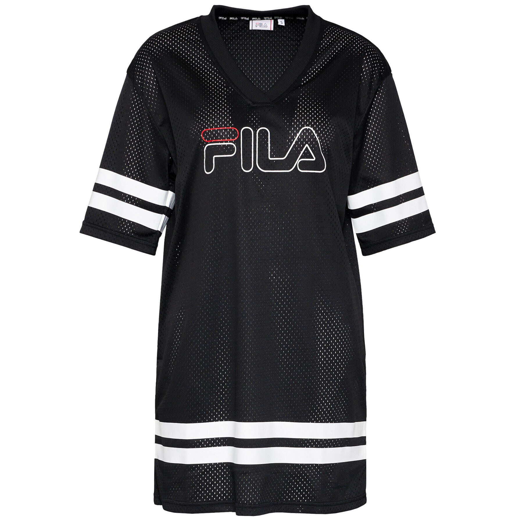 Fila Tričko Jala 683299 Čierna Oversize - Pepit.sk