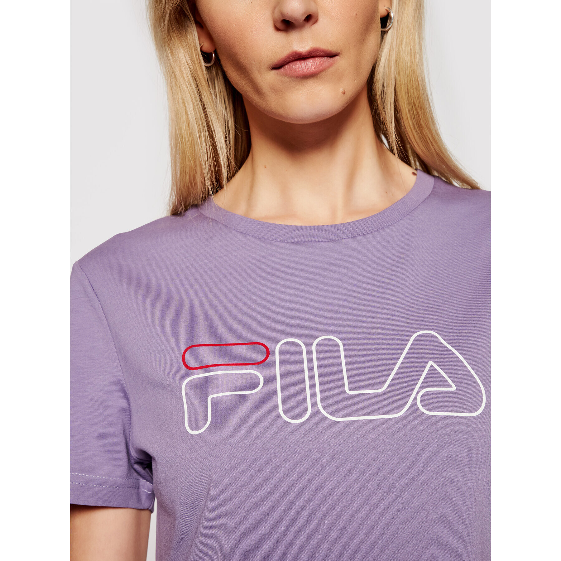 Fila Tričko Ladan 683179 Fialová Regular Fit - Pepit.sk