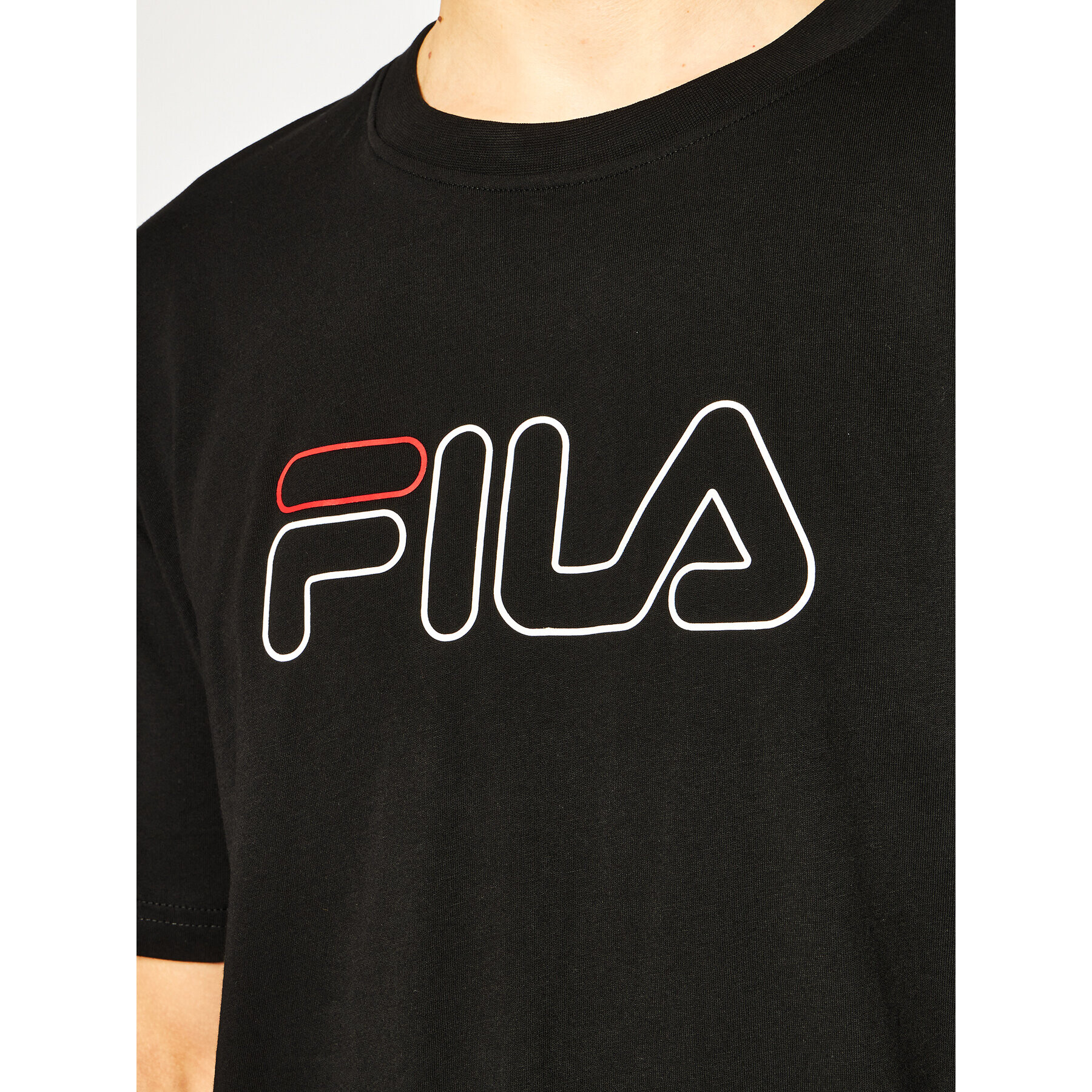 Fila Tričko Loe Tee 683095 Čierna Regular Fit - Pepit.sk