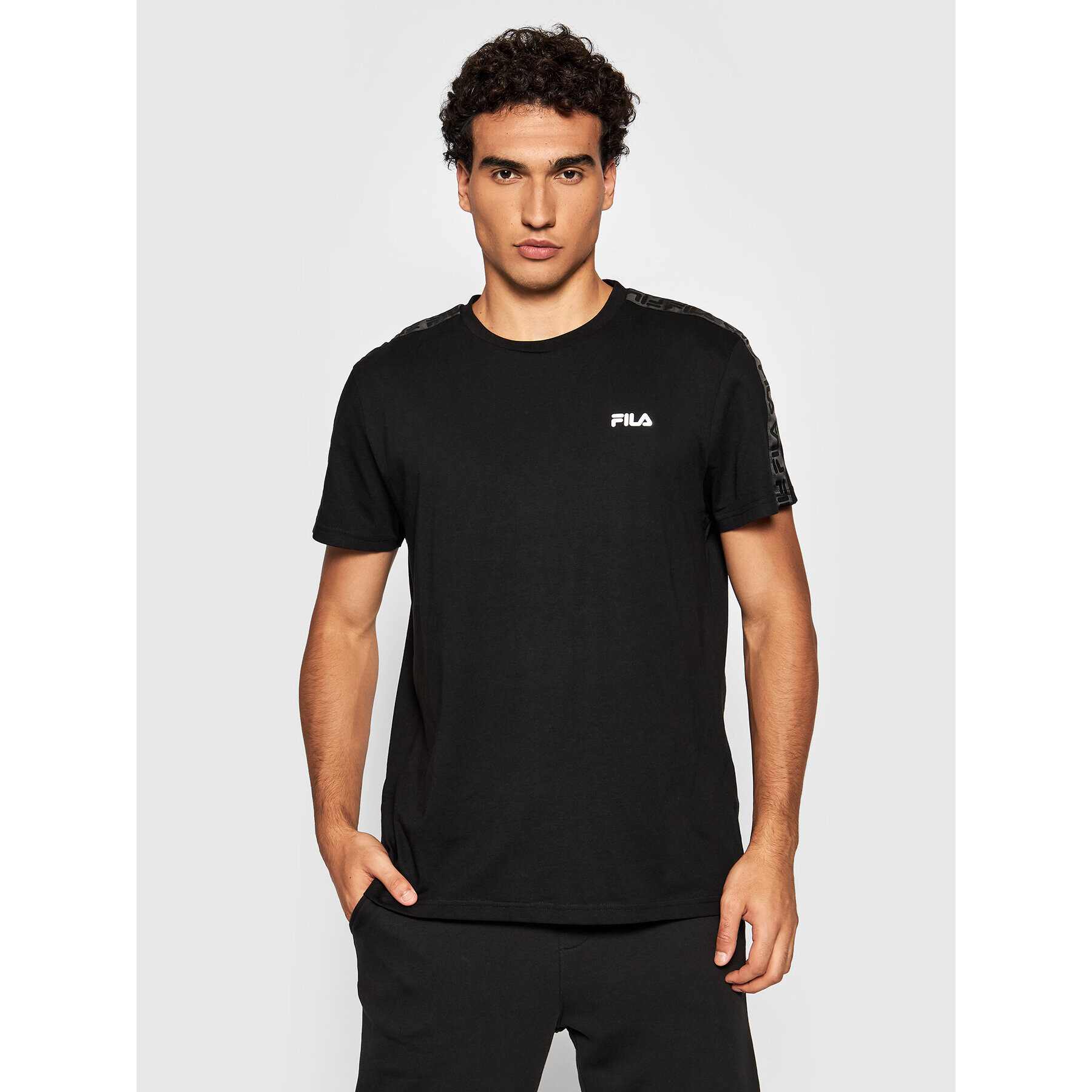 Fila Tričko Nam 689137 Čierna Regular Fit - Pepit.sk