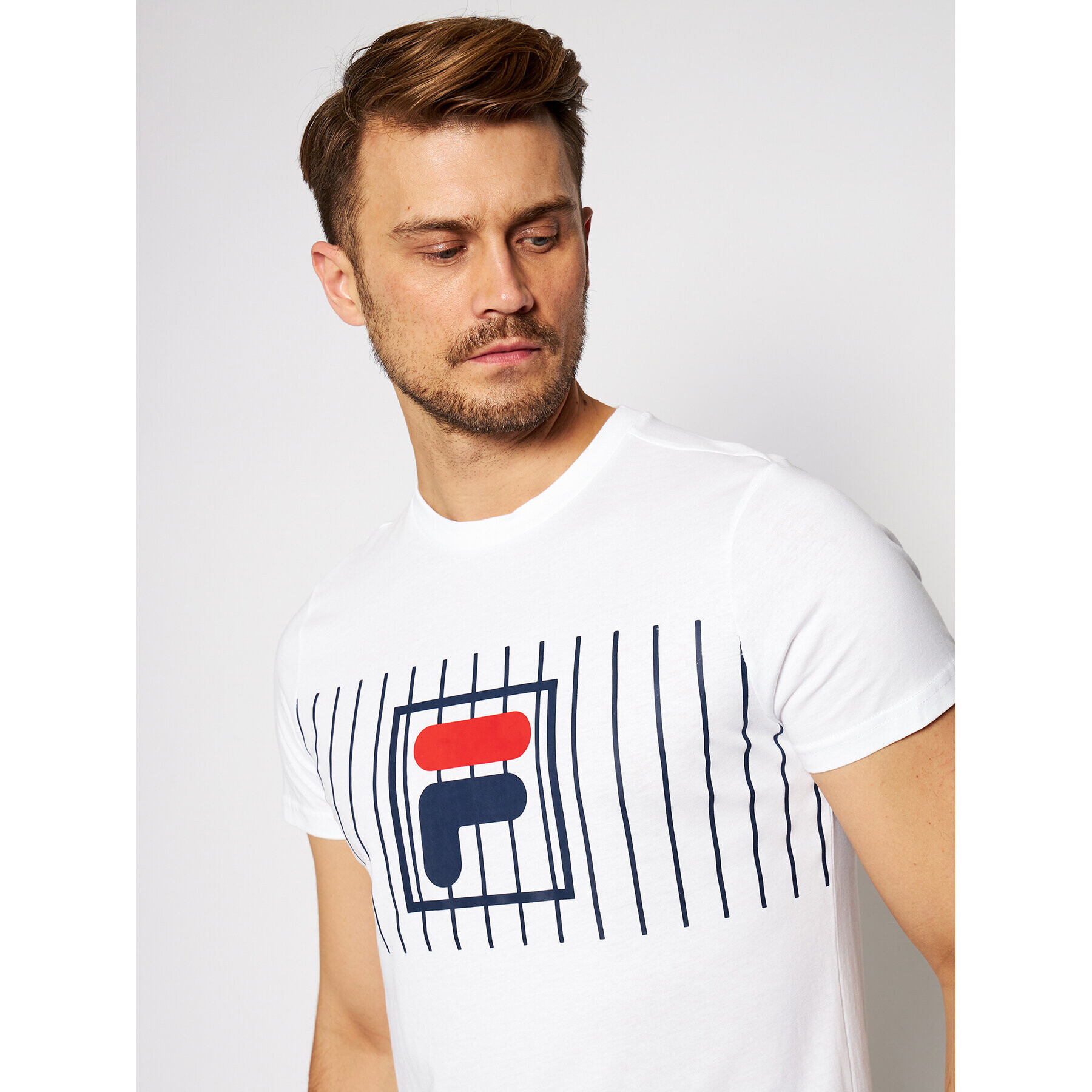 Fila Tričko Sauts Tee 687989 Biela Regular Fit - Pepit.sk