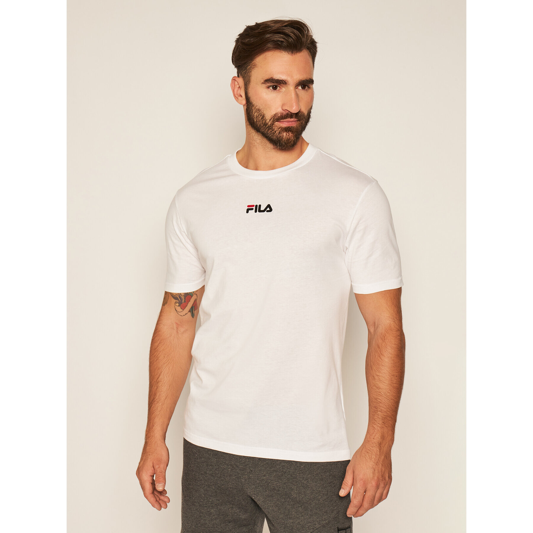 Fila Tričko Sayer 687990 Biela Regular Fit - Pepit.sk