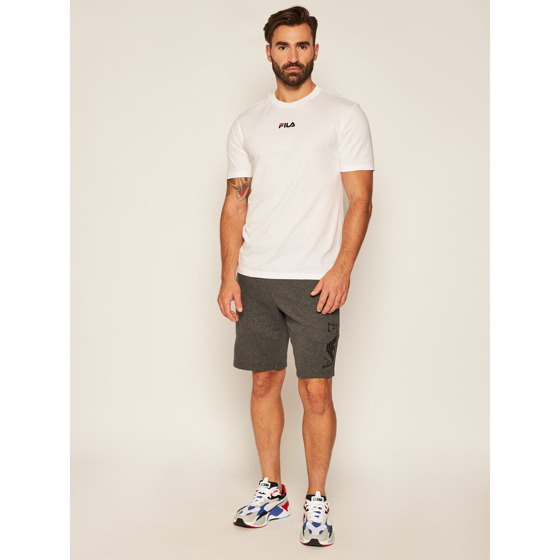 Fila Tričko Sayer 687990 Biela Regular Fit - Pepit.sk