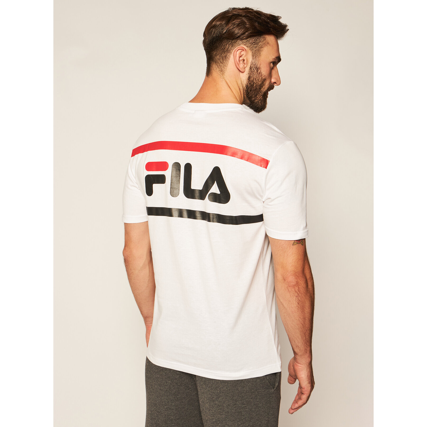 Fila Tričko Sayer 687990 Biela Regular Fit - Pepit.sk