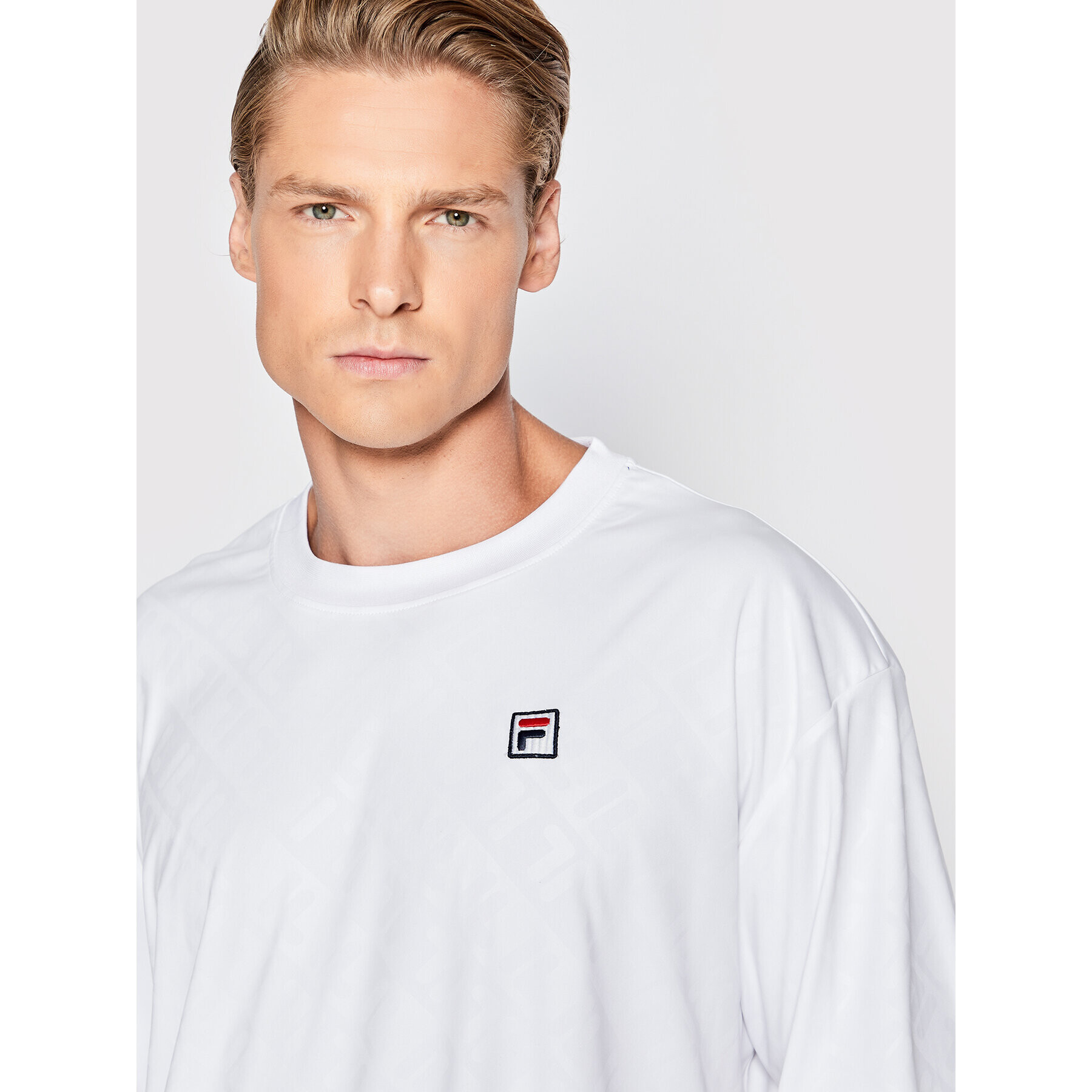 Fila Tričko Thady 689171 Biela Relaxed Fit - Pepit.sk