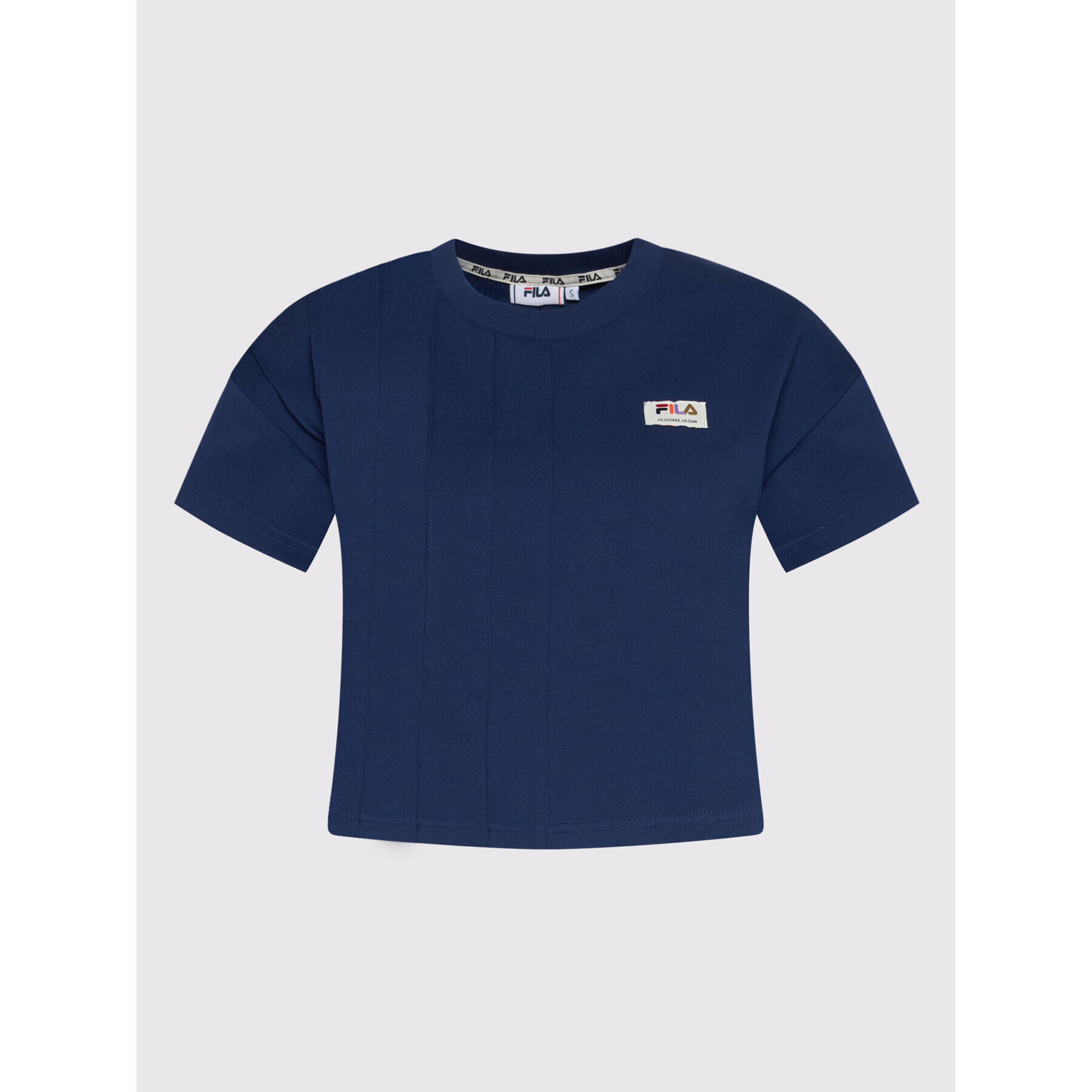 Fila Tričko Tudela FAW0031 Tmavomodrá Relaxed Fit - Pepit.sk