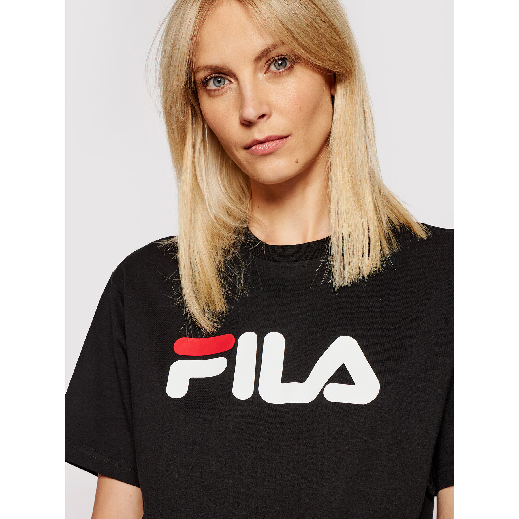 Fila Tričko Unisex 681093 Čierna Regular Fit - Pepit.sk