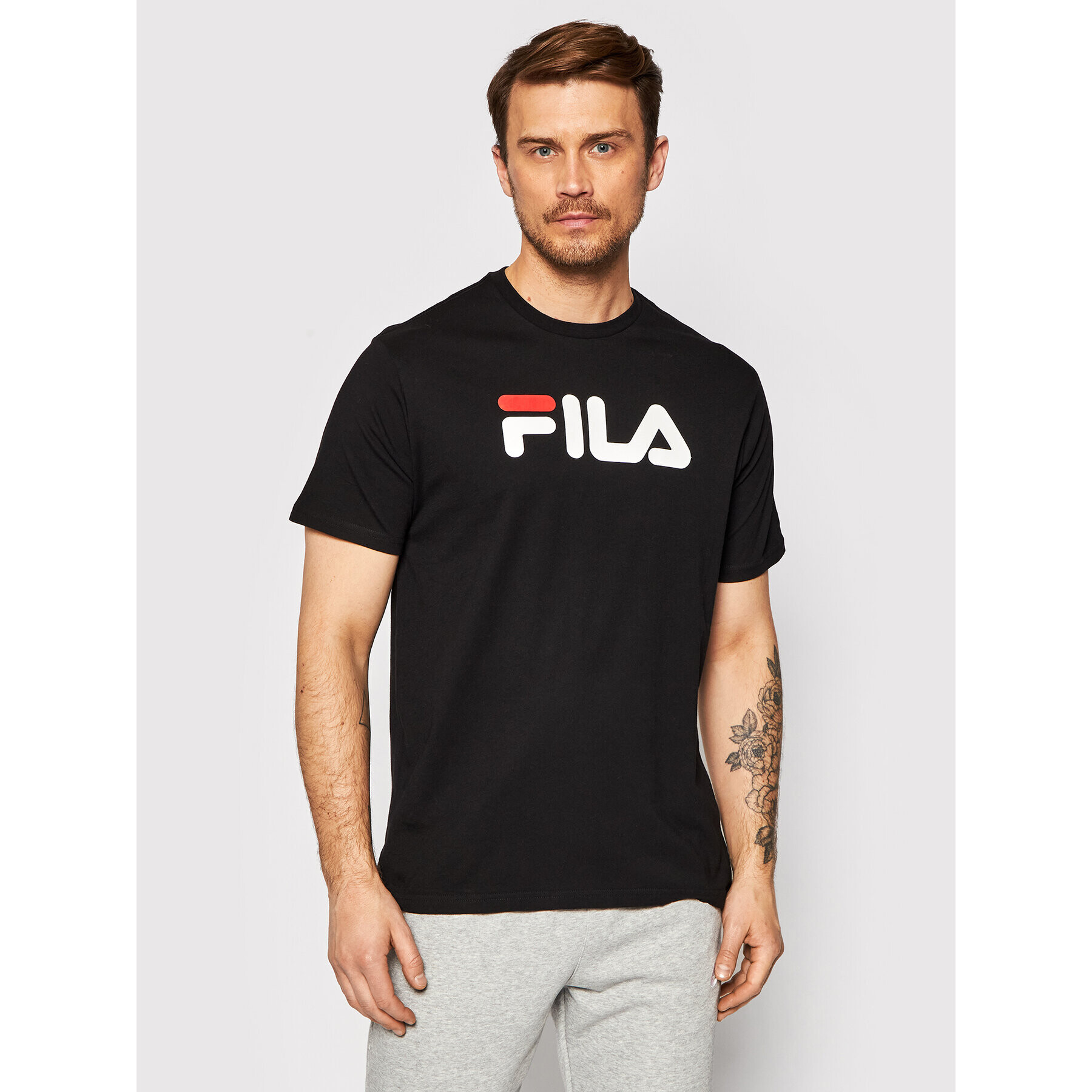 Fila Tričko Unisex 681093 Čierna Regular Fit - Pepit.sk