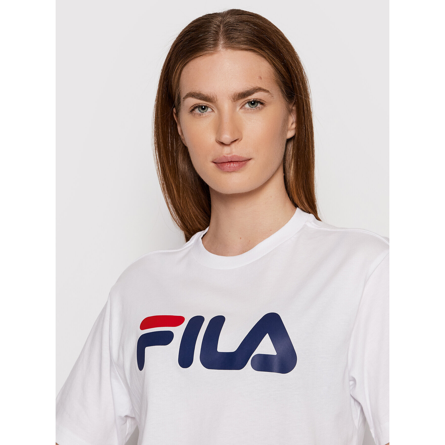 Fila Tričko Unisex Bellano FAU0067 Biela Regular Fit - Pepit.sk