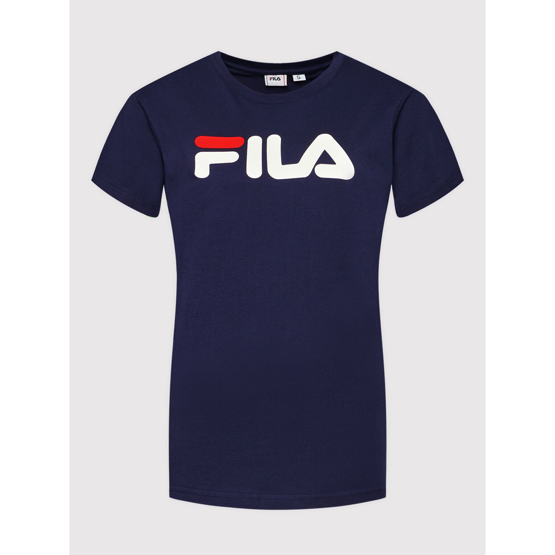 Fila Tričko Unisex Bellano FAU0067 Tmavomodrá Regular Fit - Pepit.sk