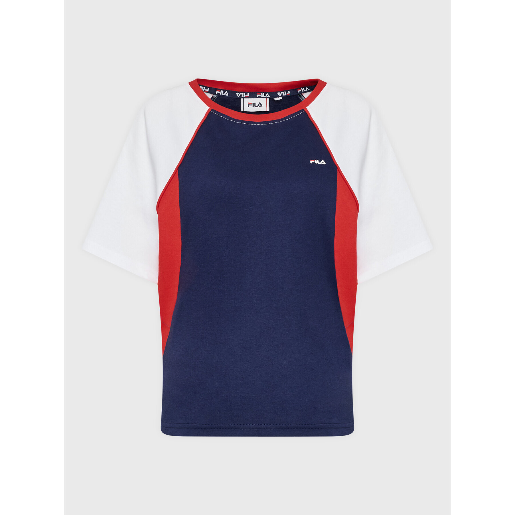 Fila Tričko Zawiya FAW0266 Tmavomodrá Oversize - Pepit.sk