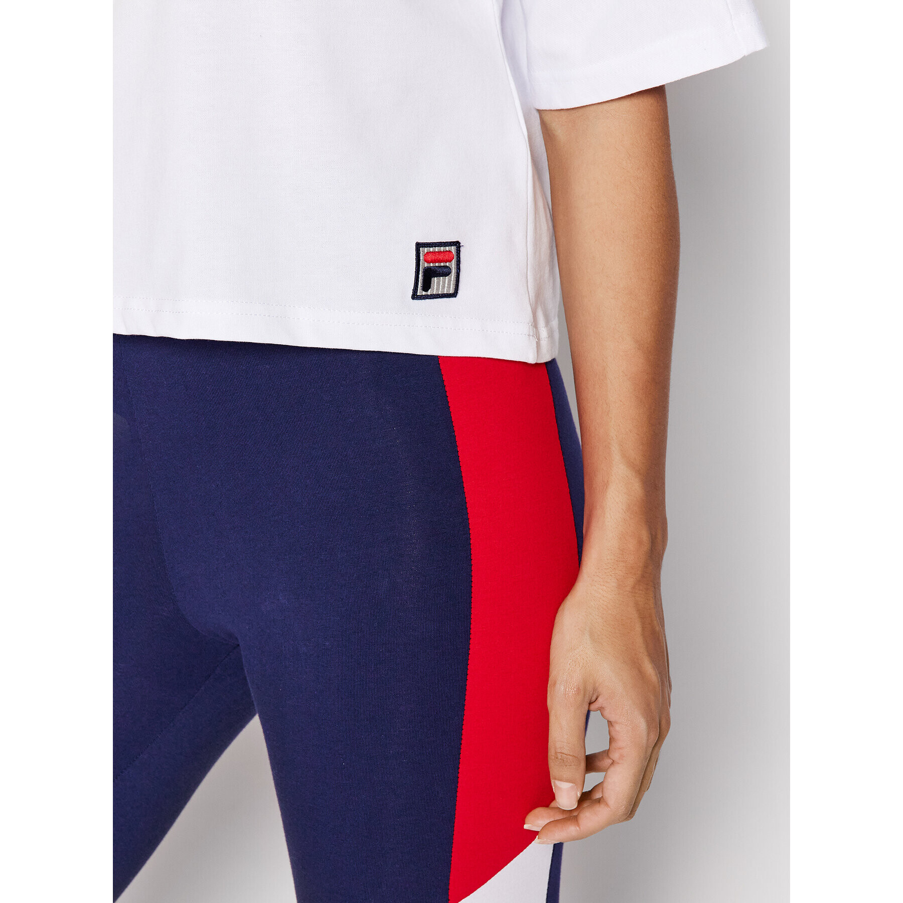 Fila Tričko Zug FAW0156 Biela Cropped Fit - Pepit.sk