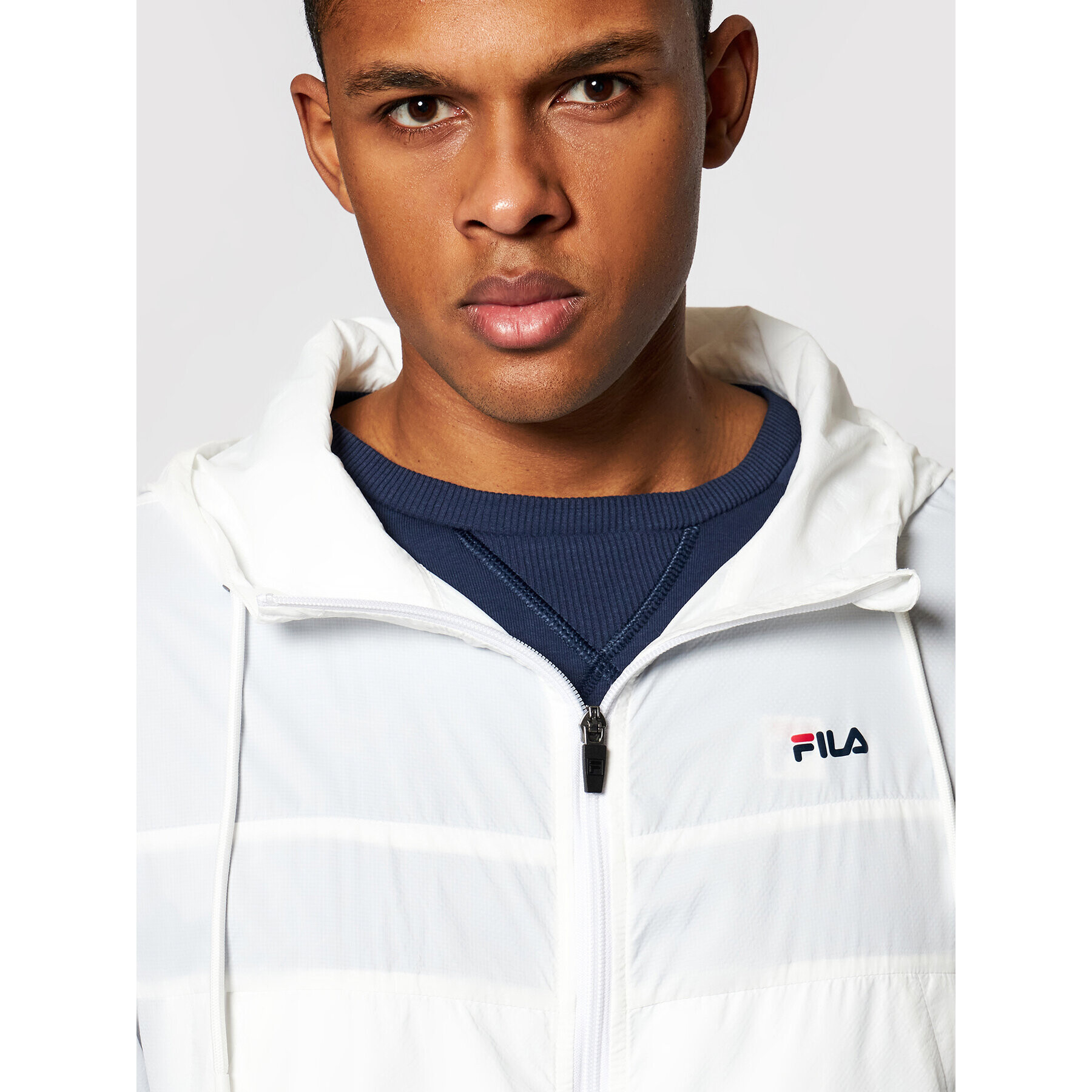 Fila Vetrovka Eracio 688443 Biela Regular Fit - Pepit.sk