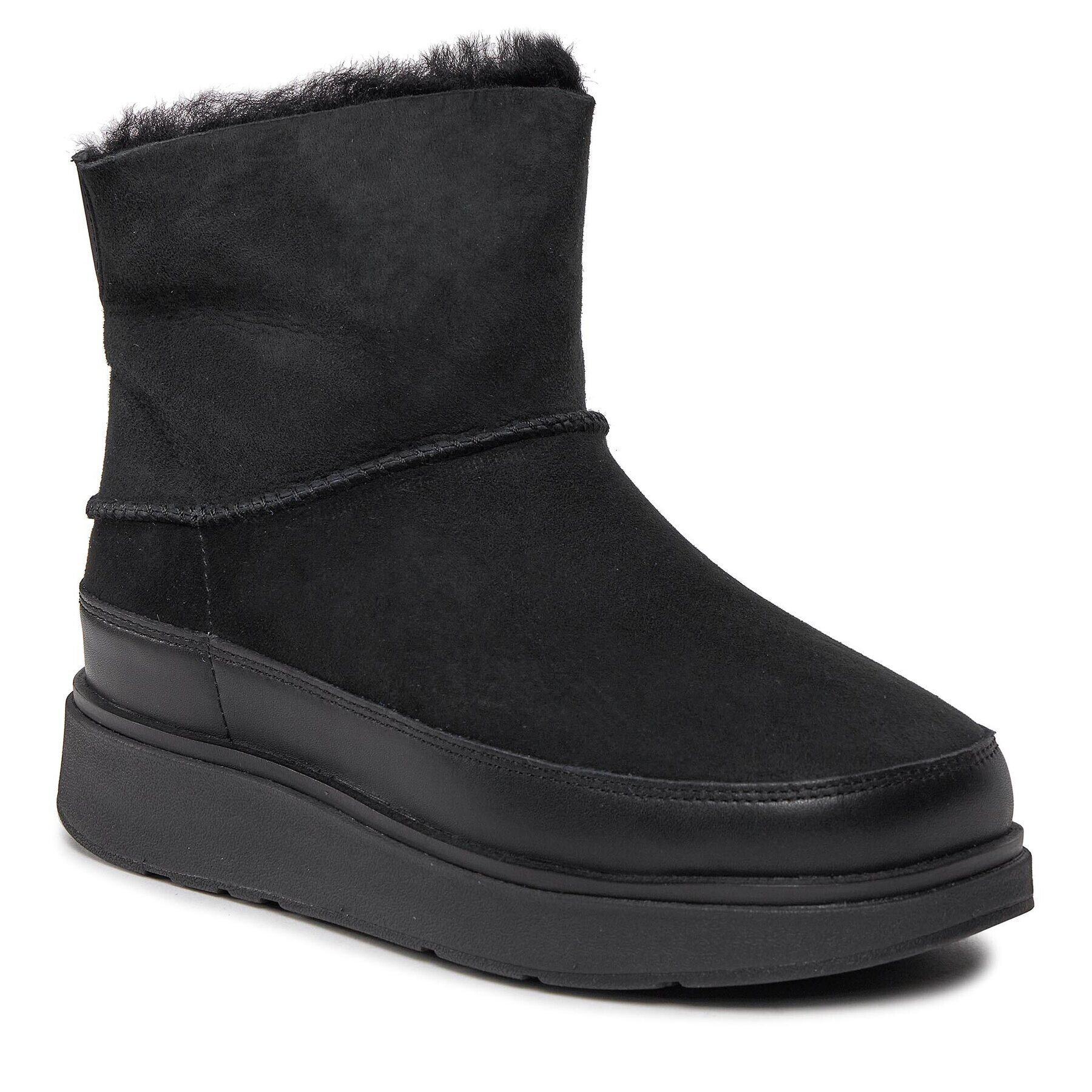 FitFlop Topánky Gen-Ff Shearling GS6-090 Čierna - Pepit.sk