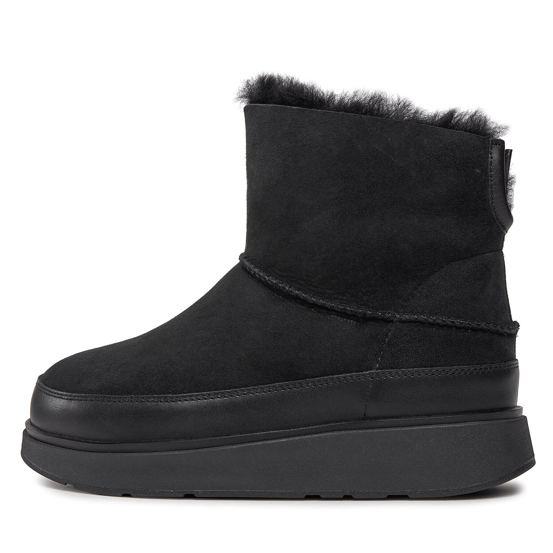 FitFlop Topánky Gen-Ff Shearling GS6-090 Čierna - Pepit.sk