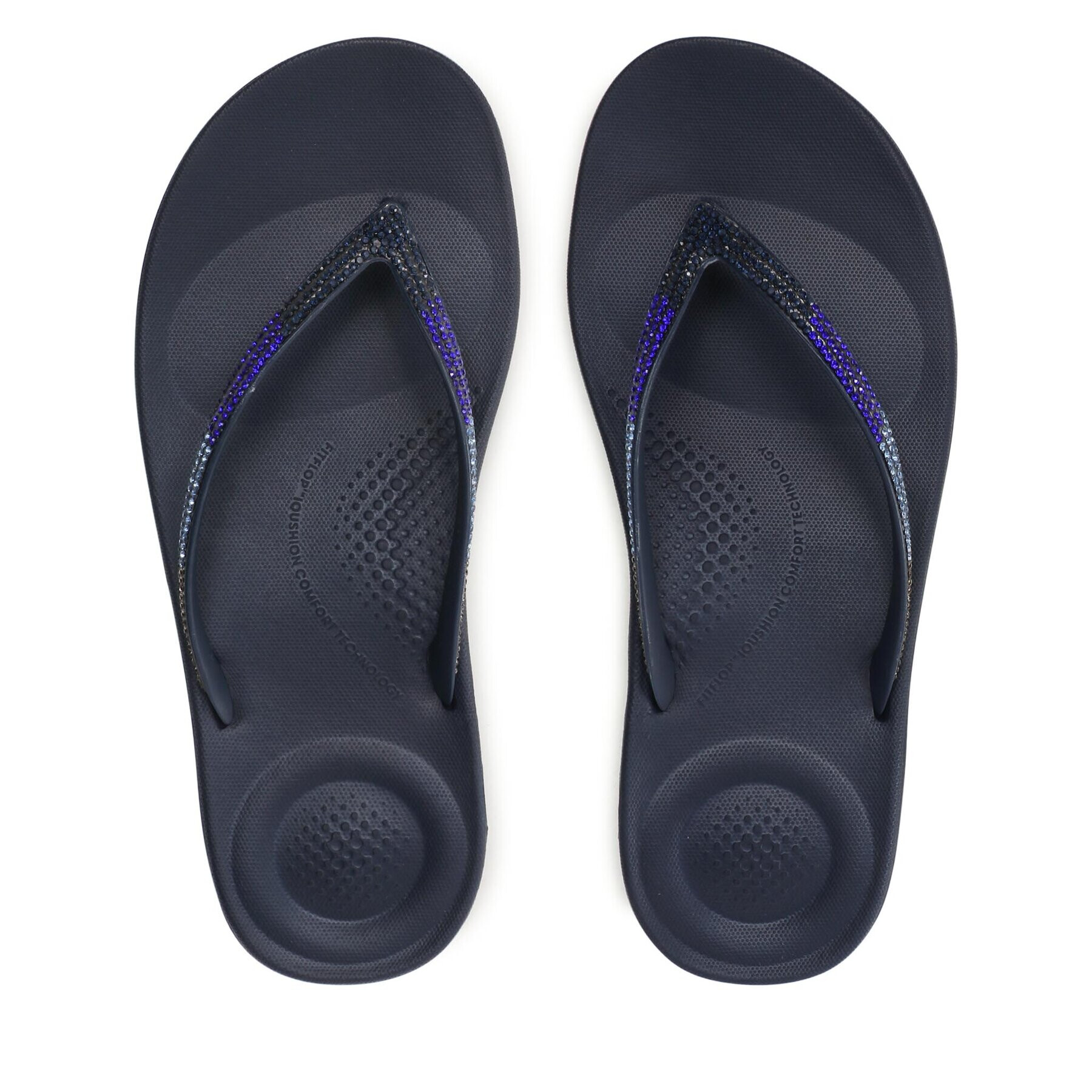 FitFlop Žabky iQUSHION DG5-399 Tmavomodrá - Pepit.sk