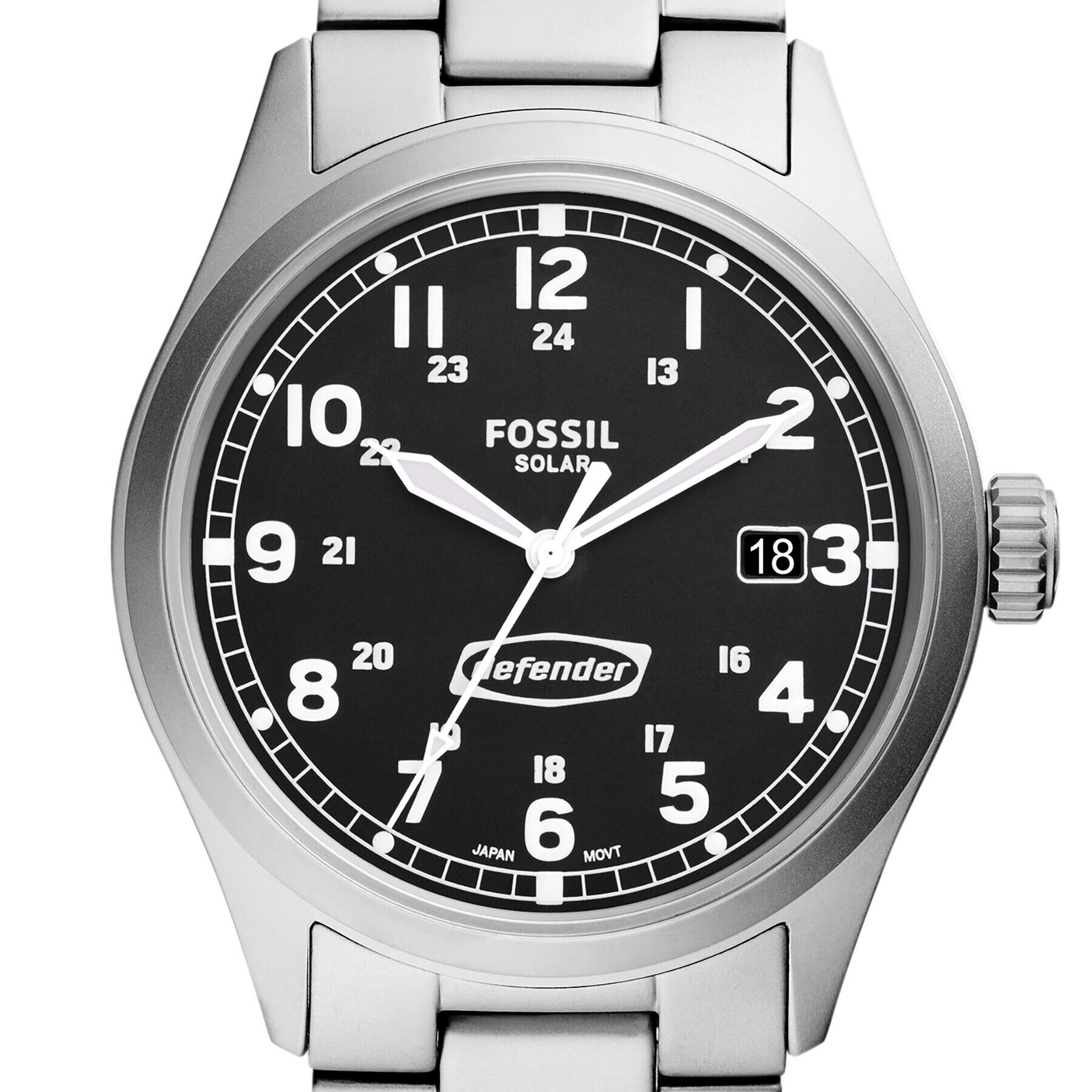 Fossil Hodinky Defender FS5973 Strieborná - Pepit.sk