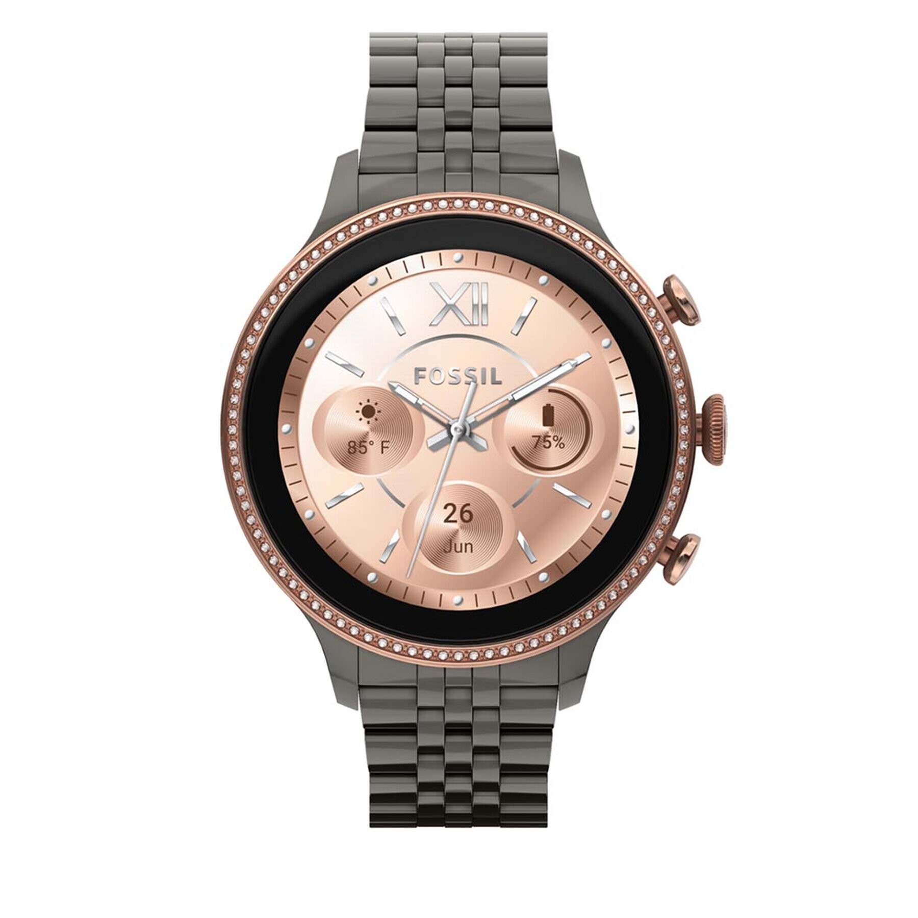 Fossil Smart hodinky Gen 6 FTW6078 Sivá - Pepit.sk