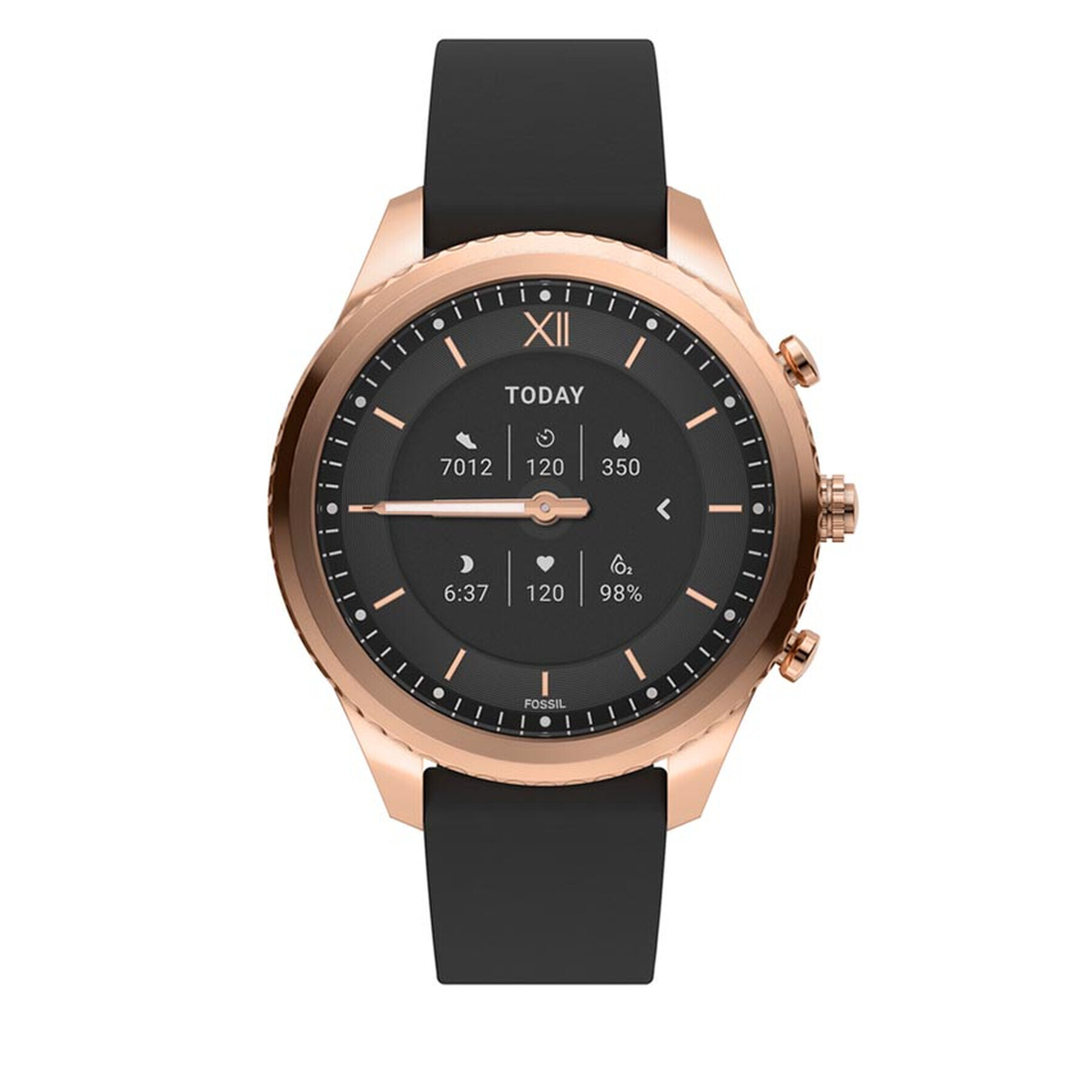 Fossil Smart hodinky Stella Gen 6 Hybrid FTW7064 Čierna - Pepit.sk