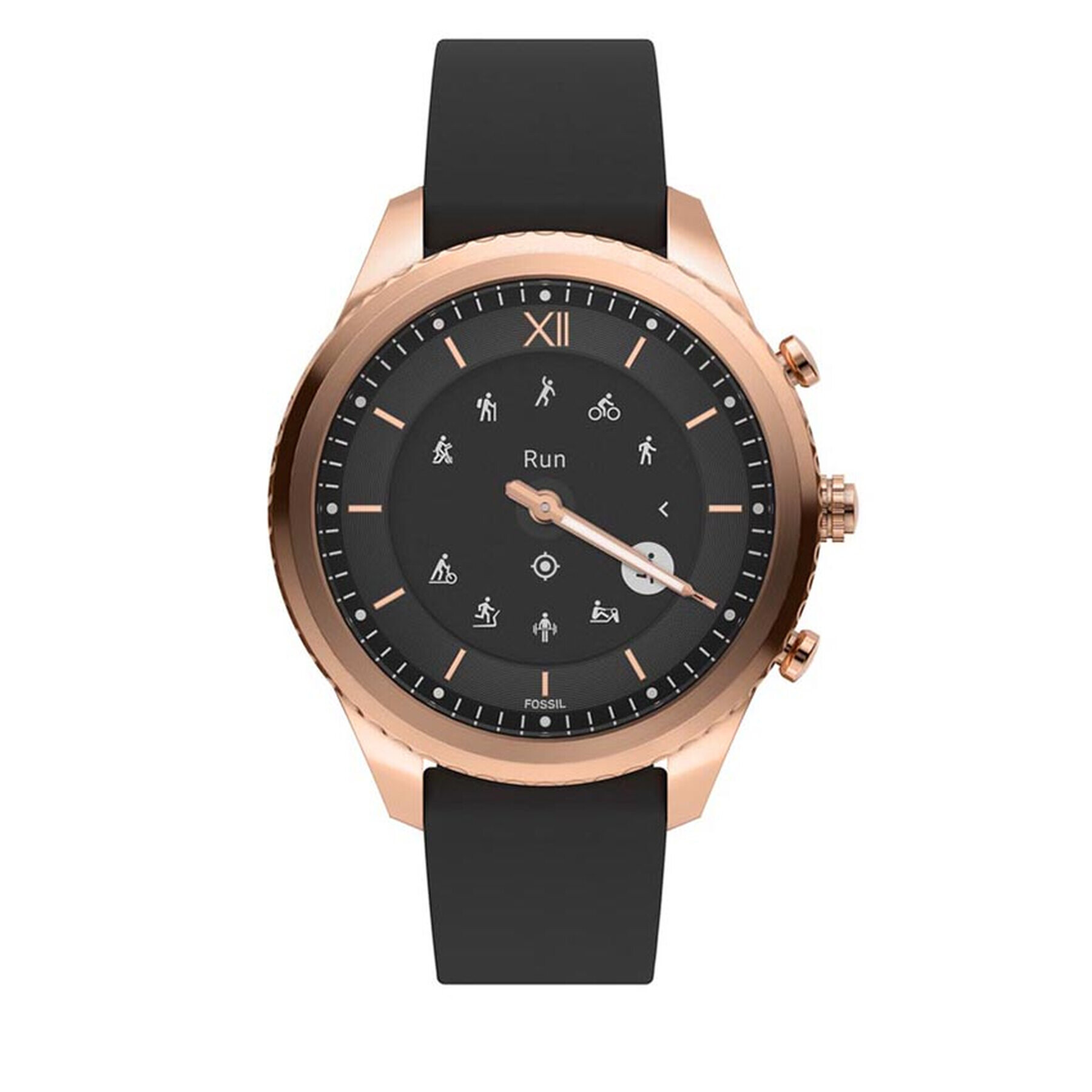 Fossil Smart hodinky Stella Gen 6 Hybrid FTW7064 Čierna - Pepit.sk