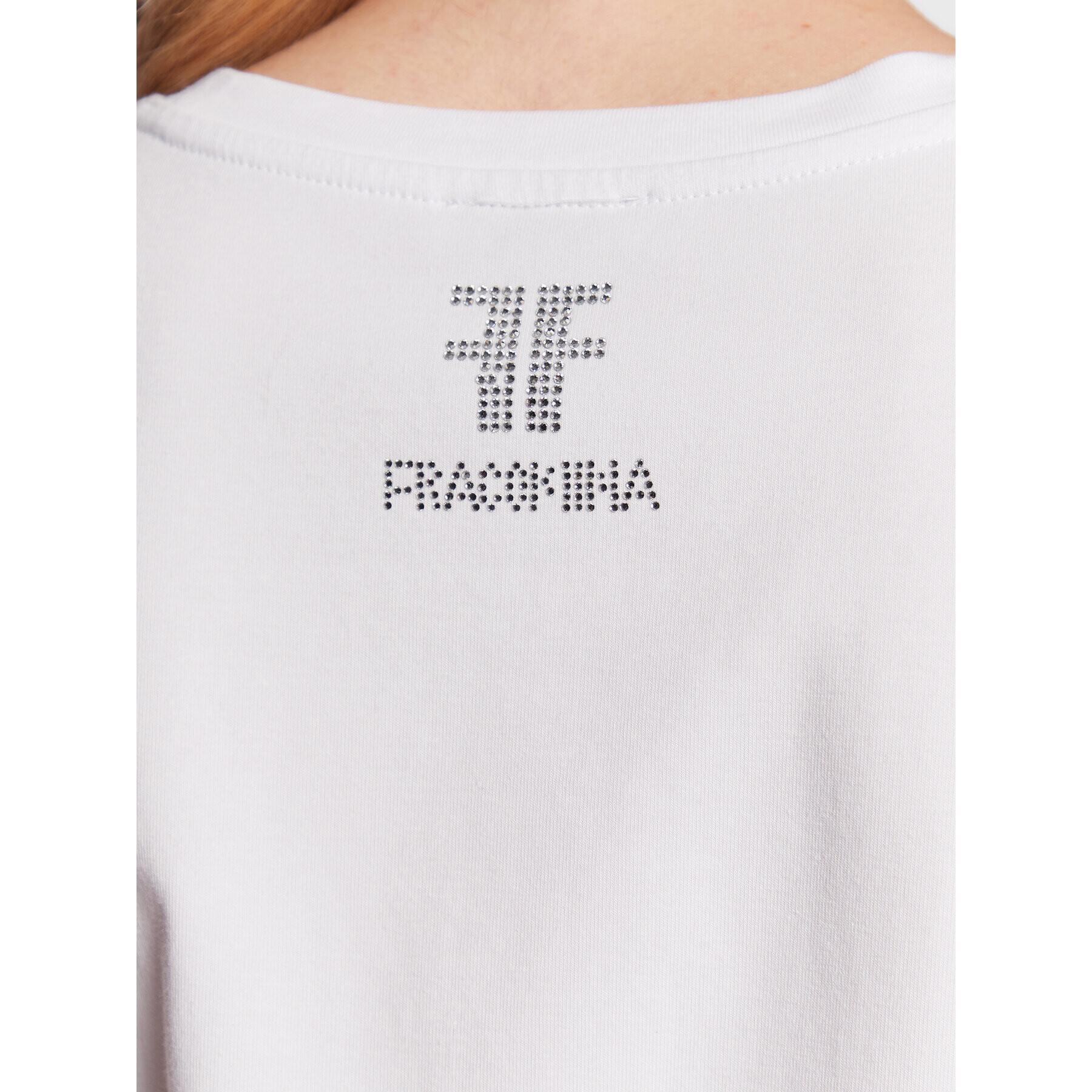 Fracomina Tričko FR23ST3004J40108 Biela Regular Fit - Pepit.sk