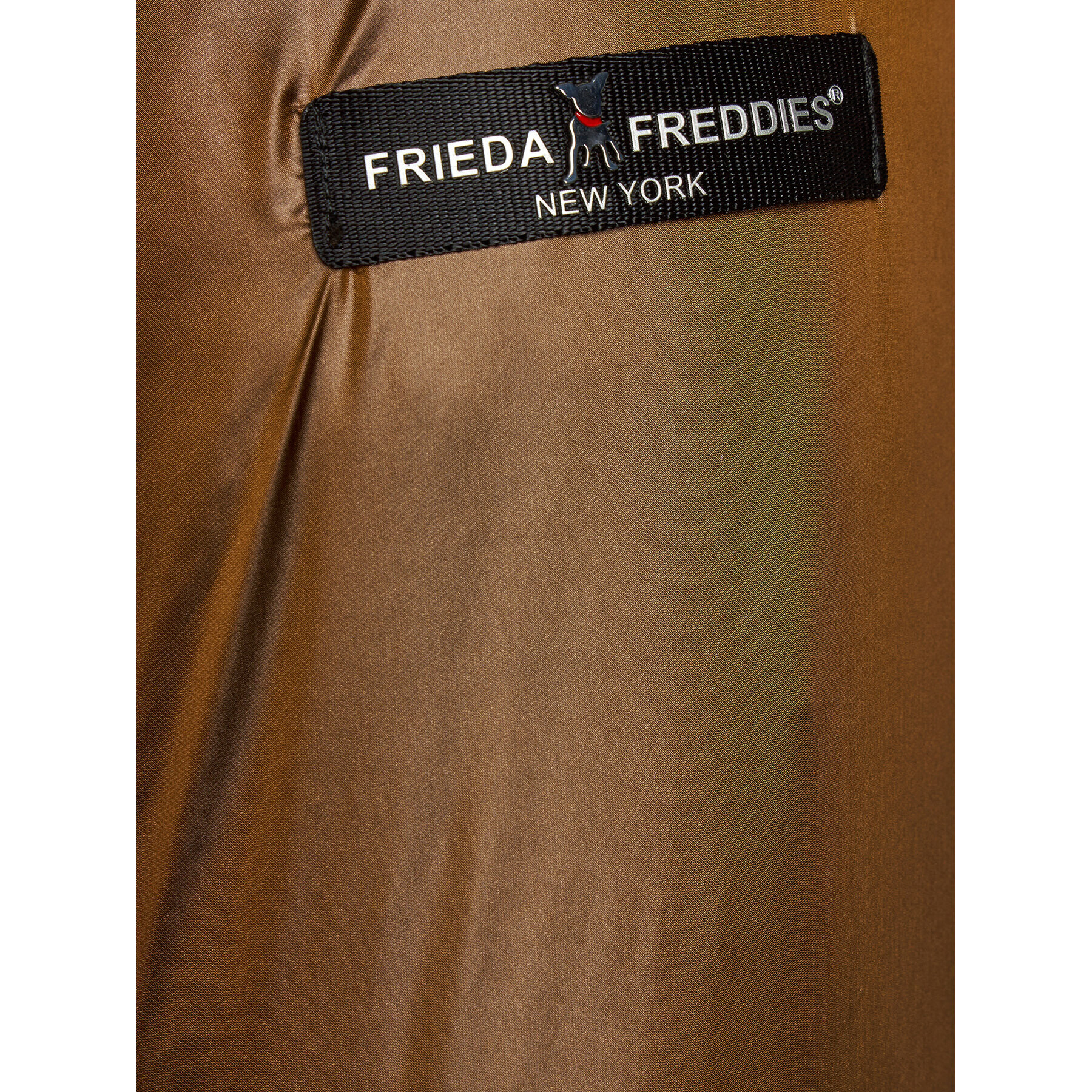 Frieda & Freddies Vatovaná bunda 1847C Hnedá Regular Fit - Pepit.sk