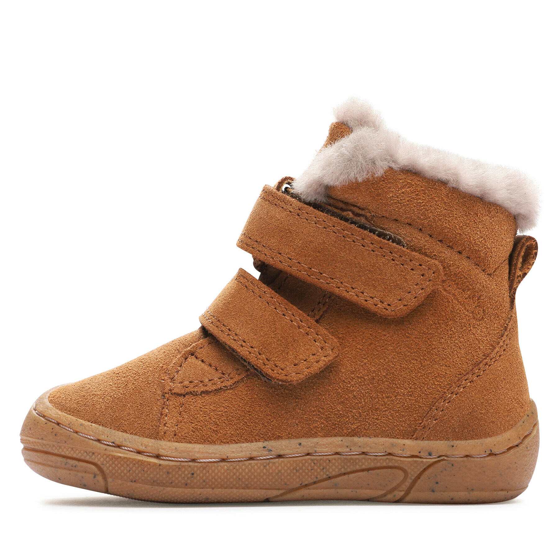 Froddo Čižmy Minni Suede Velcro G2110126-2 M Hnedá - Pepit.sk